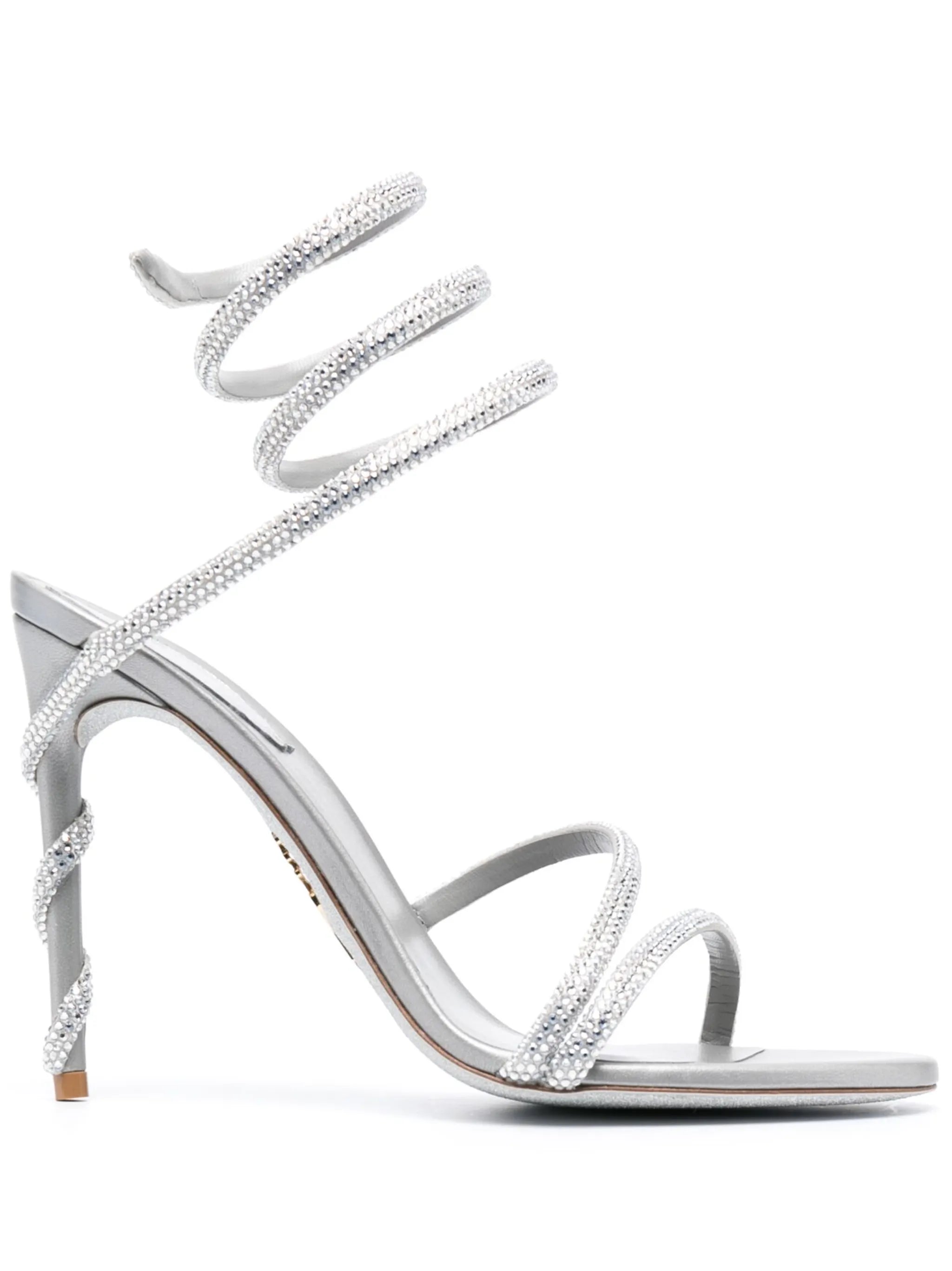 Margot 100mm leather sandals