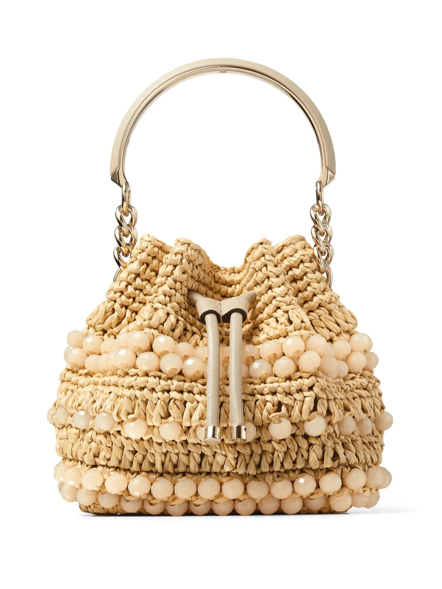 Bon Bon woven bucket bag