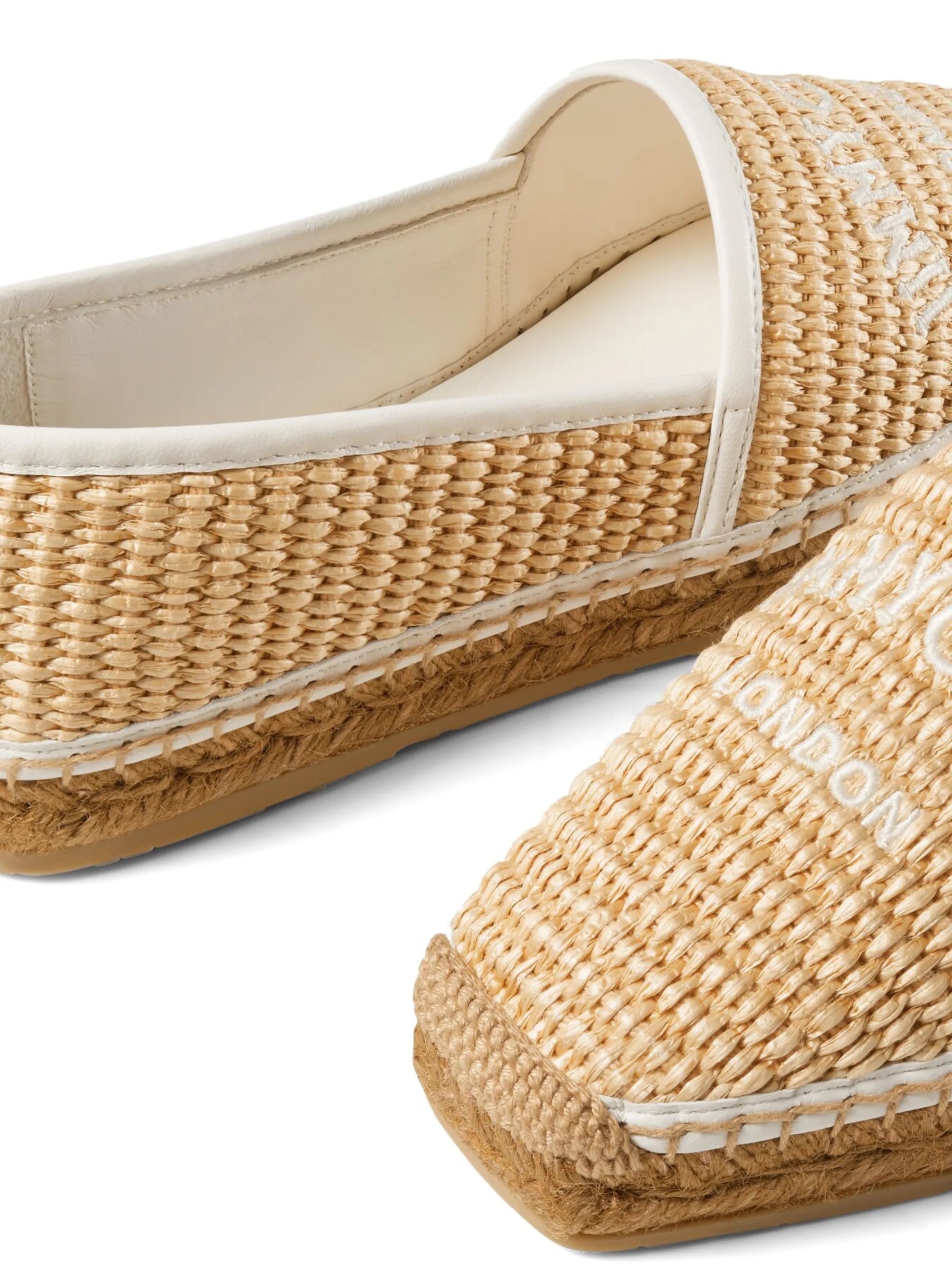 Brie raffia espadrilles