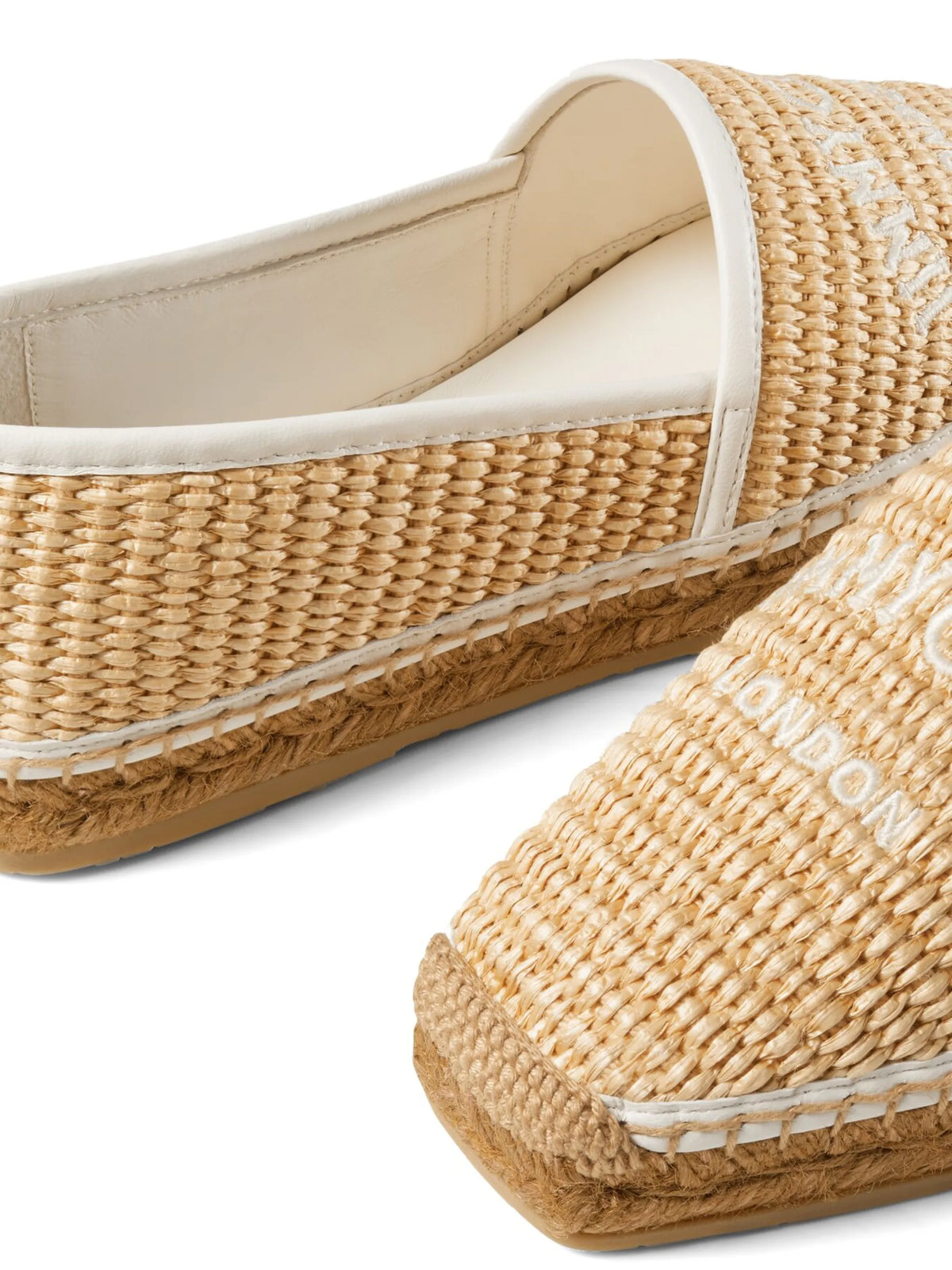 Brie raffia espadrilles
