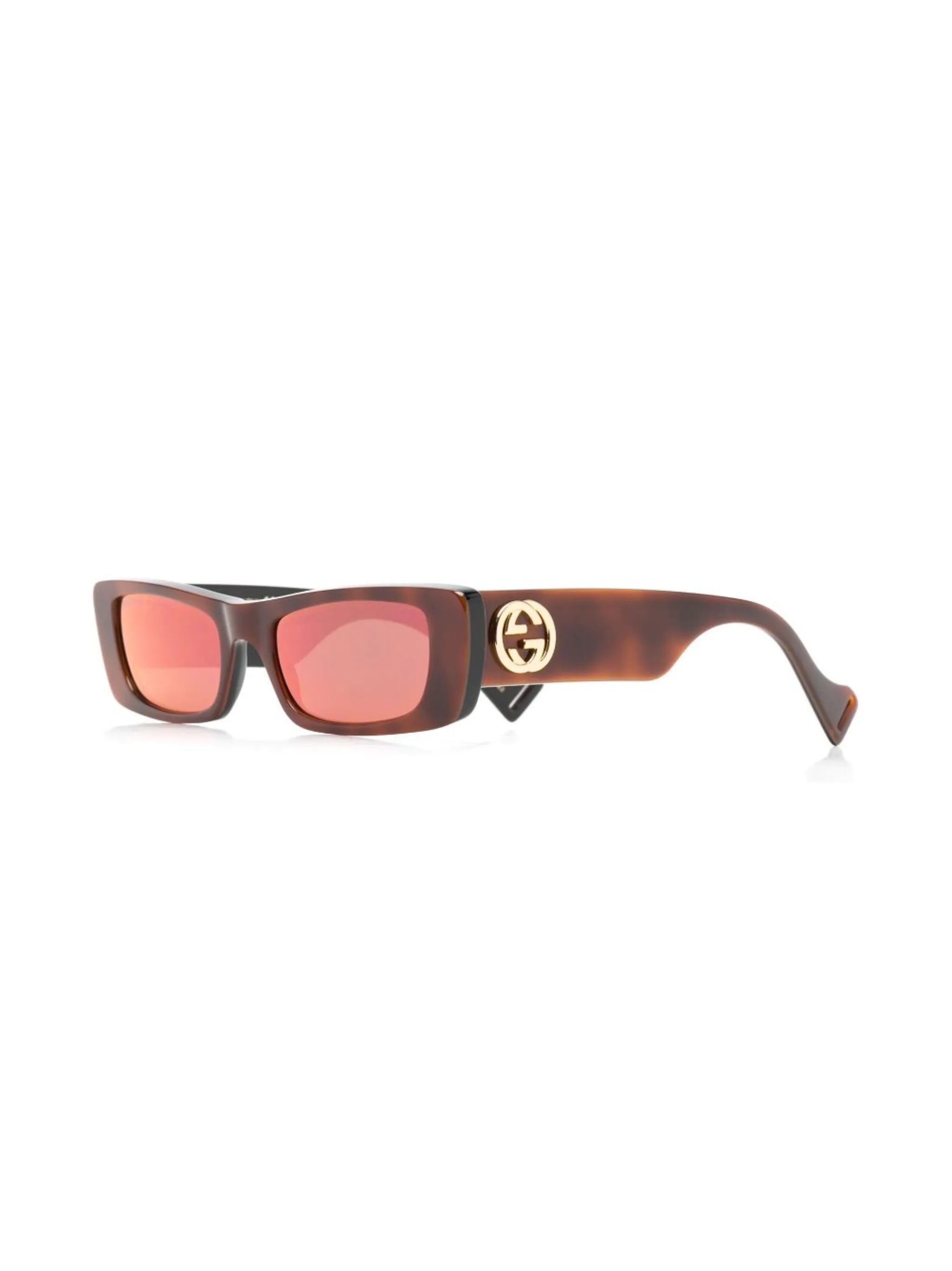 rectangular-frame sunglasses