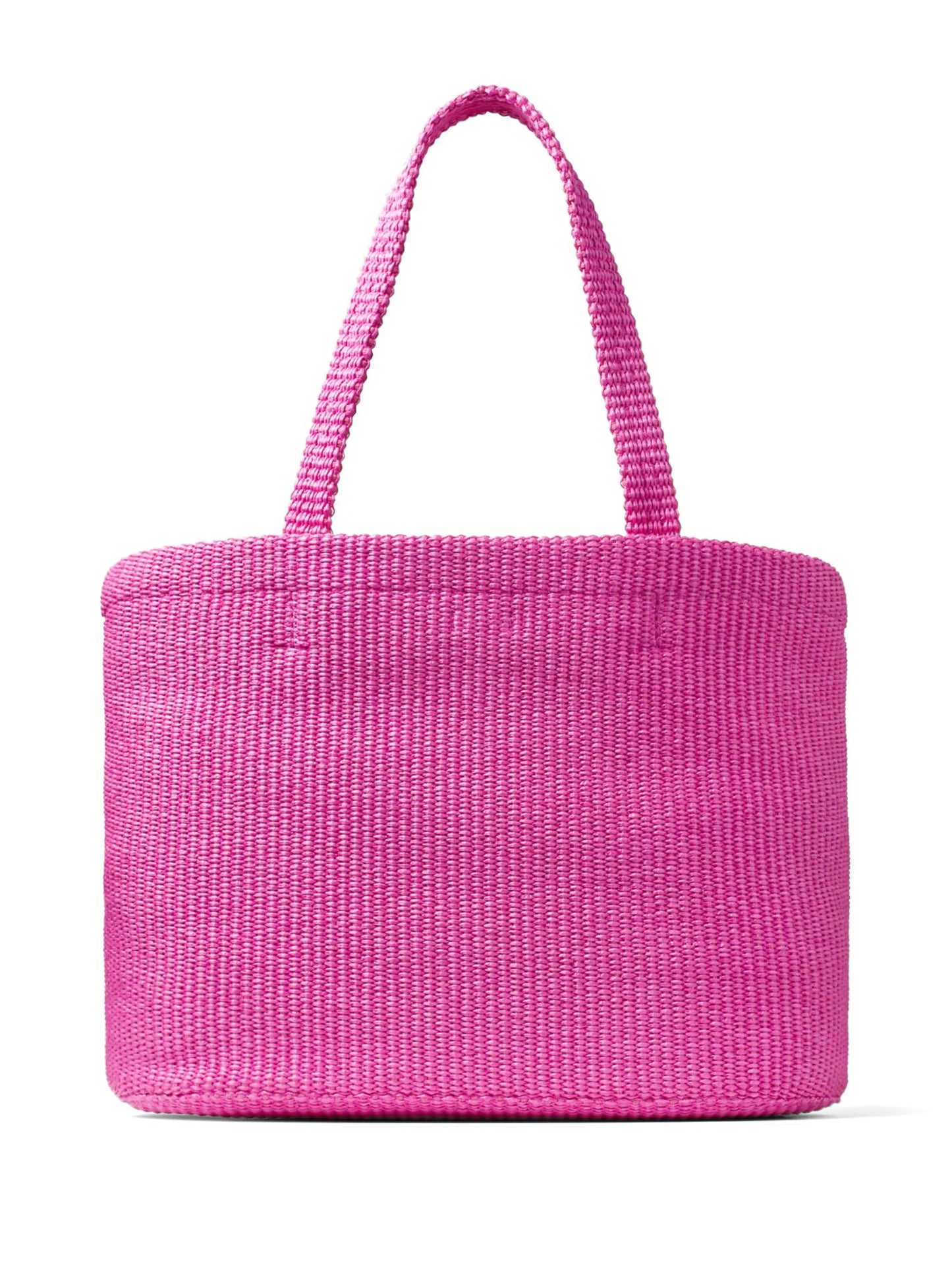 logo-print beach tote