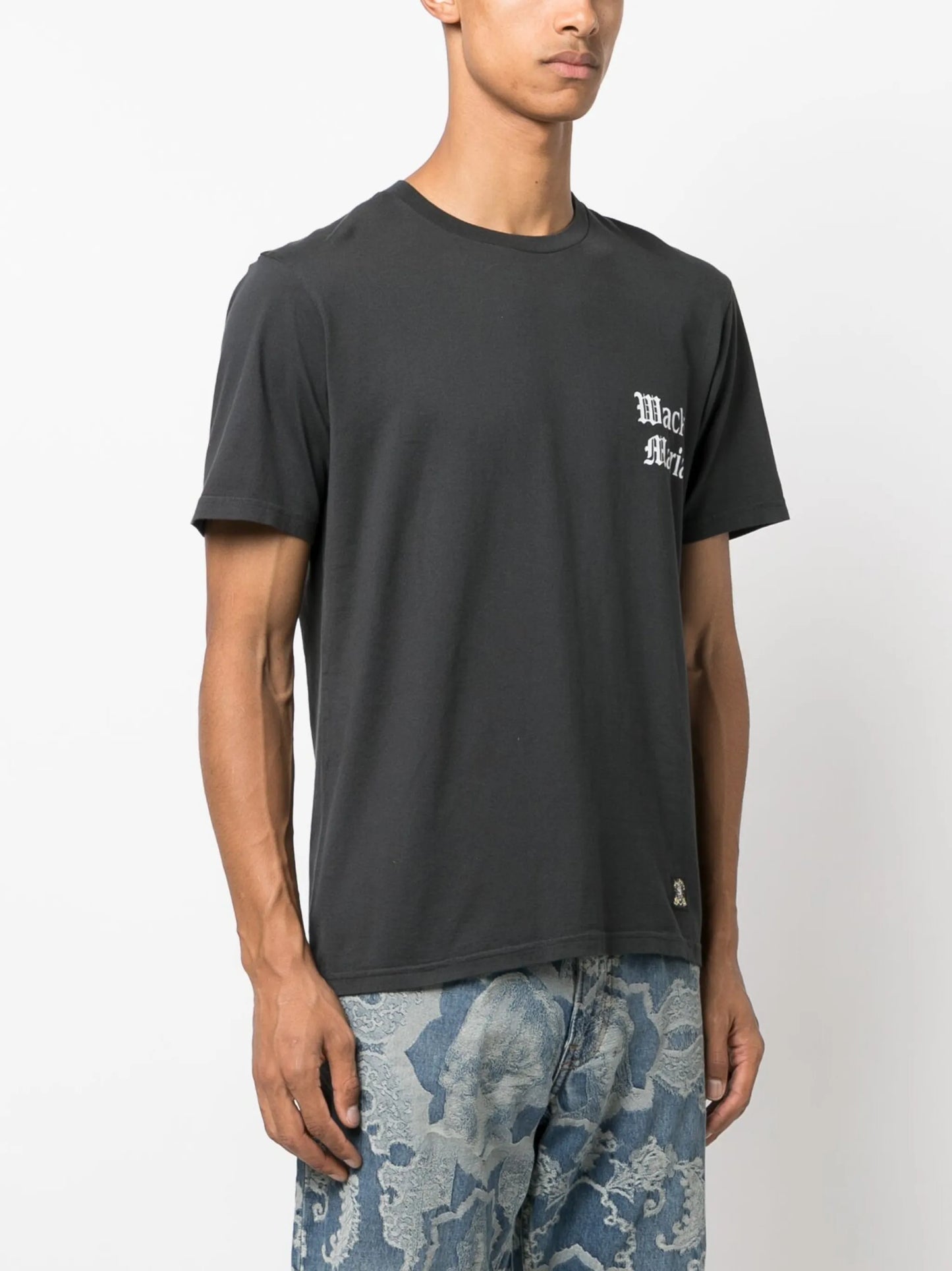 logo-print cotton T-shirt