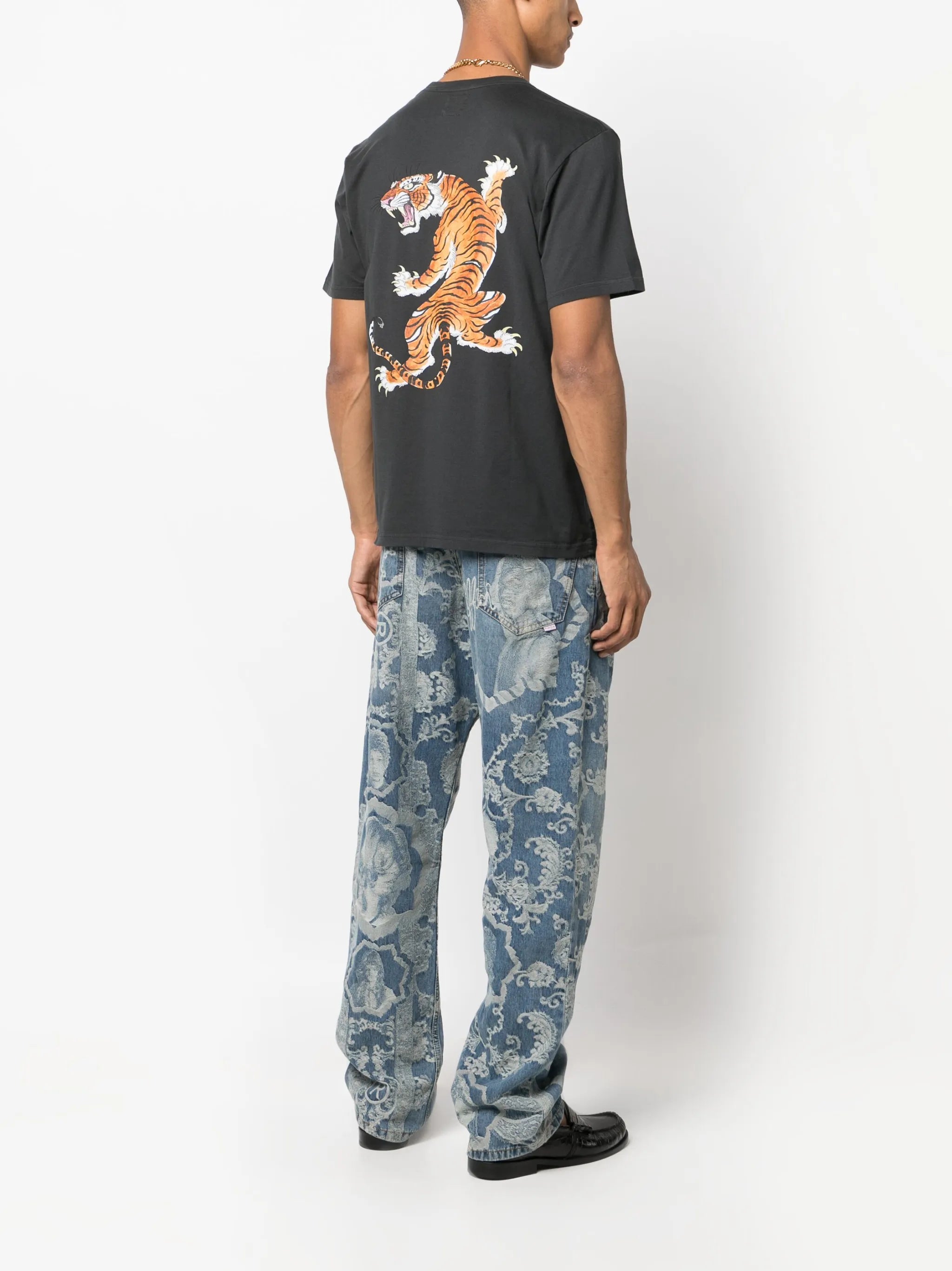 logo-print cotton T-shirt