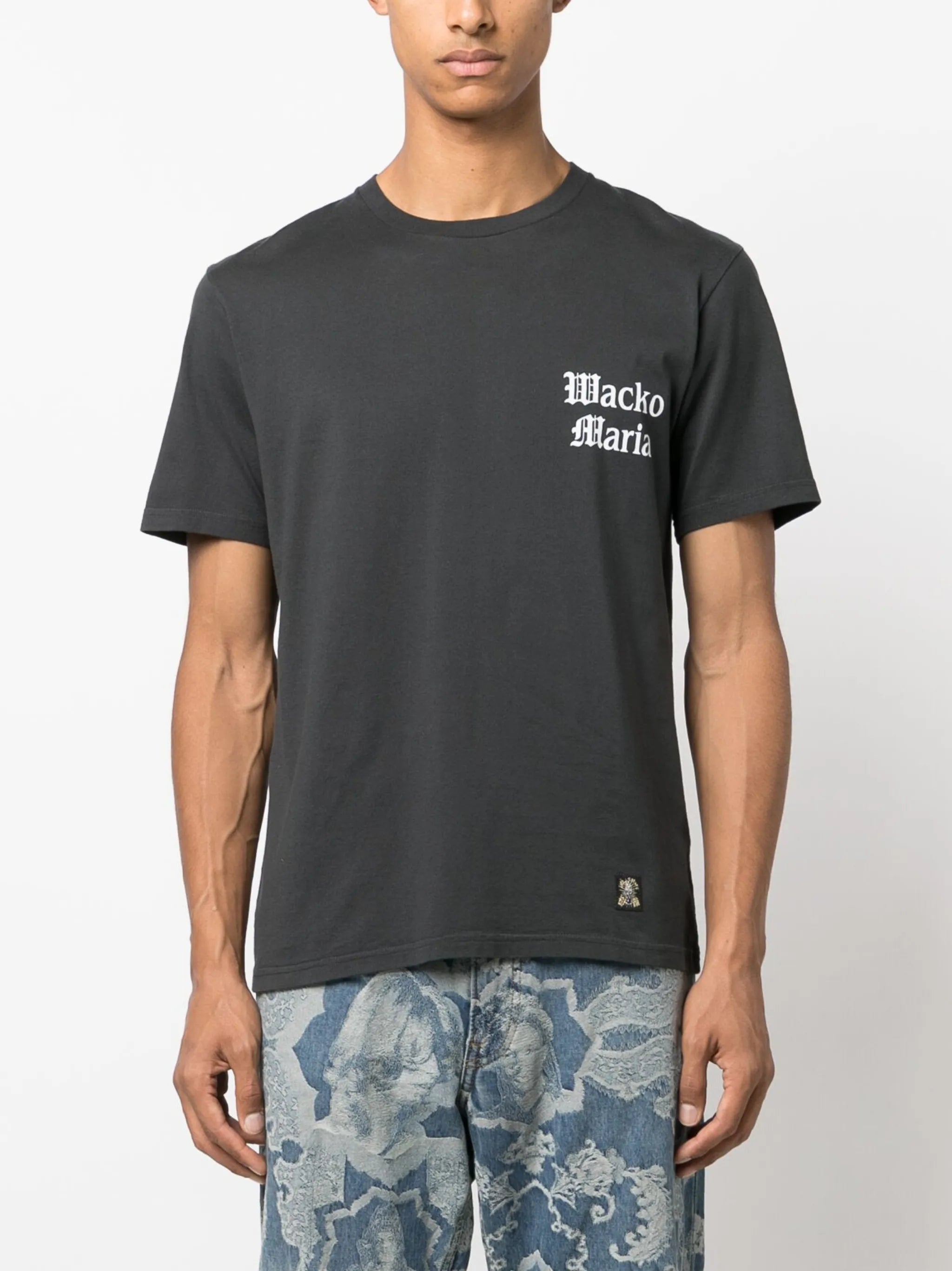 logo-print cotton T-shirt