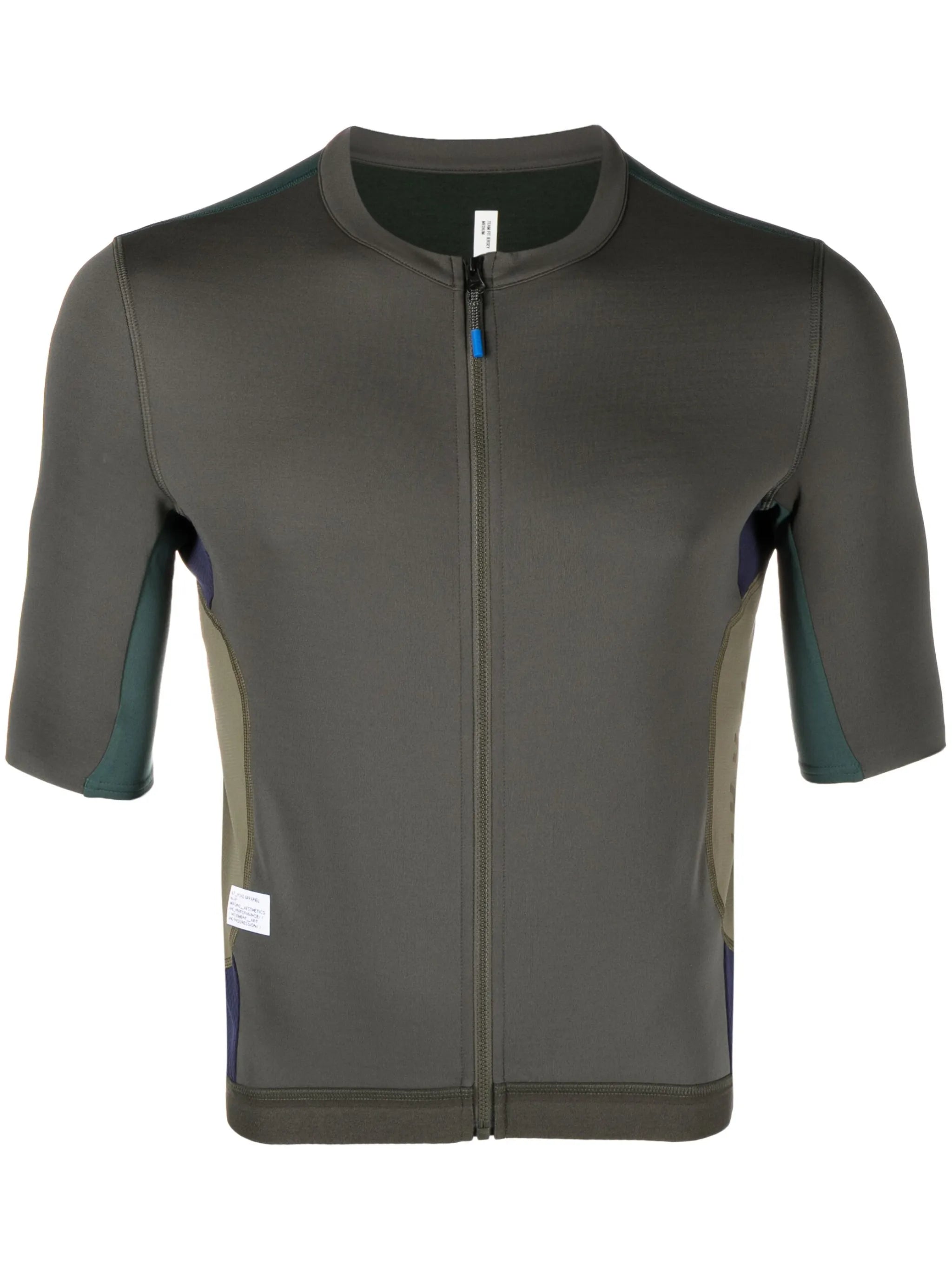 Alt Road zipped short-sleeve top