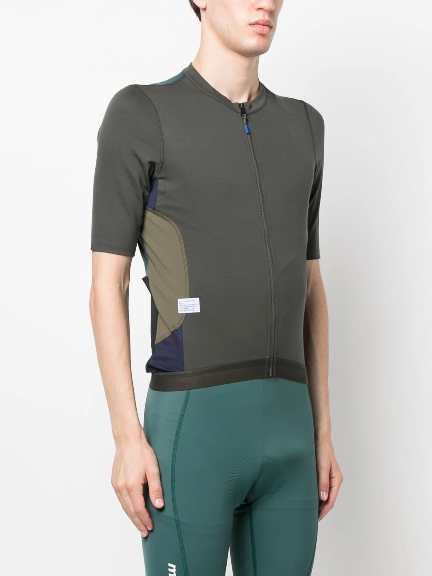 Alt Road zipped short-sleeve top