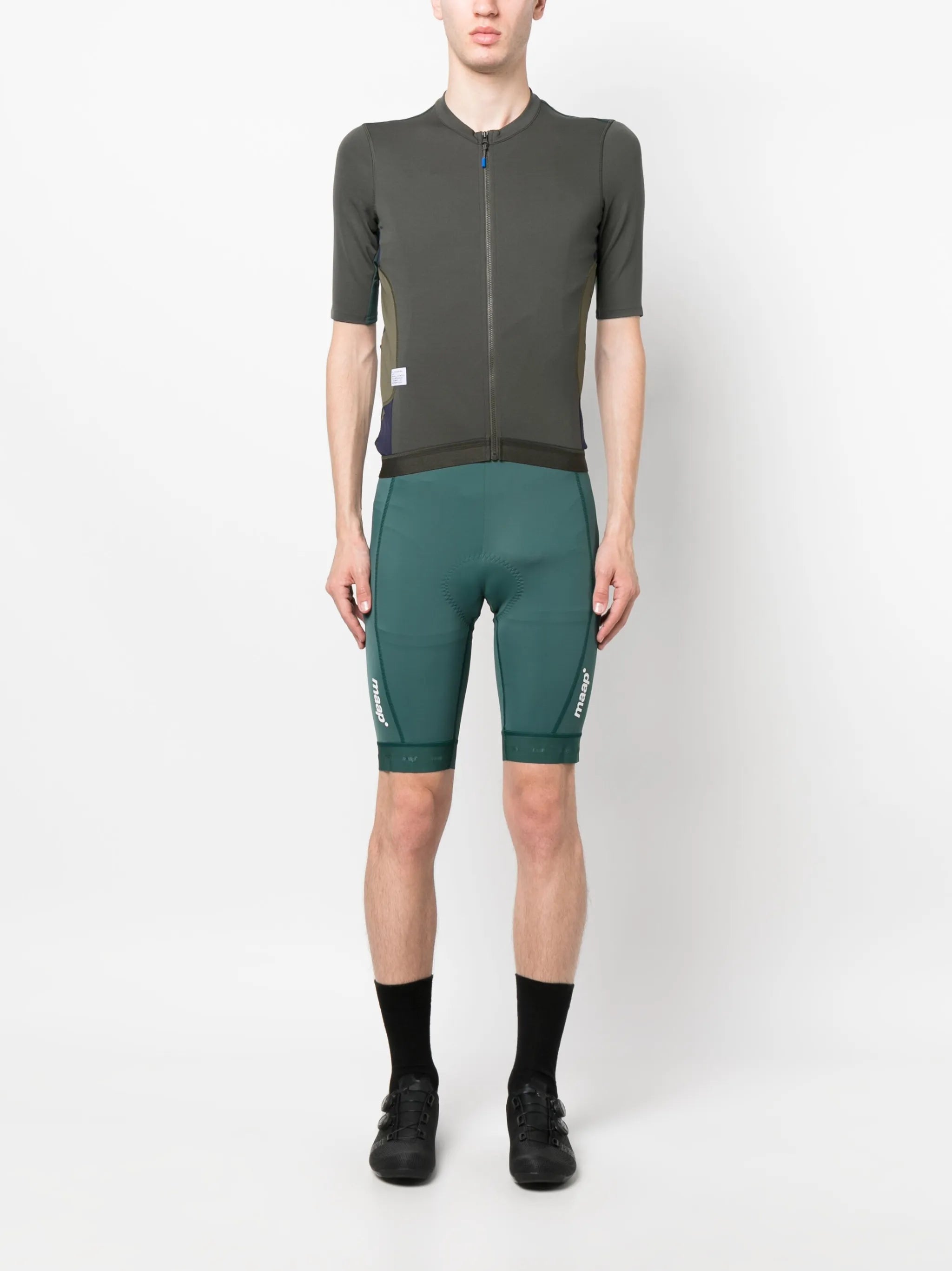 Alt Road zipped short-sleeve top