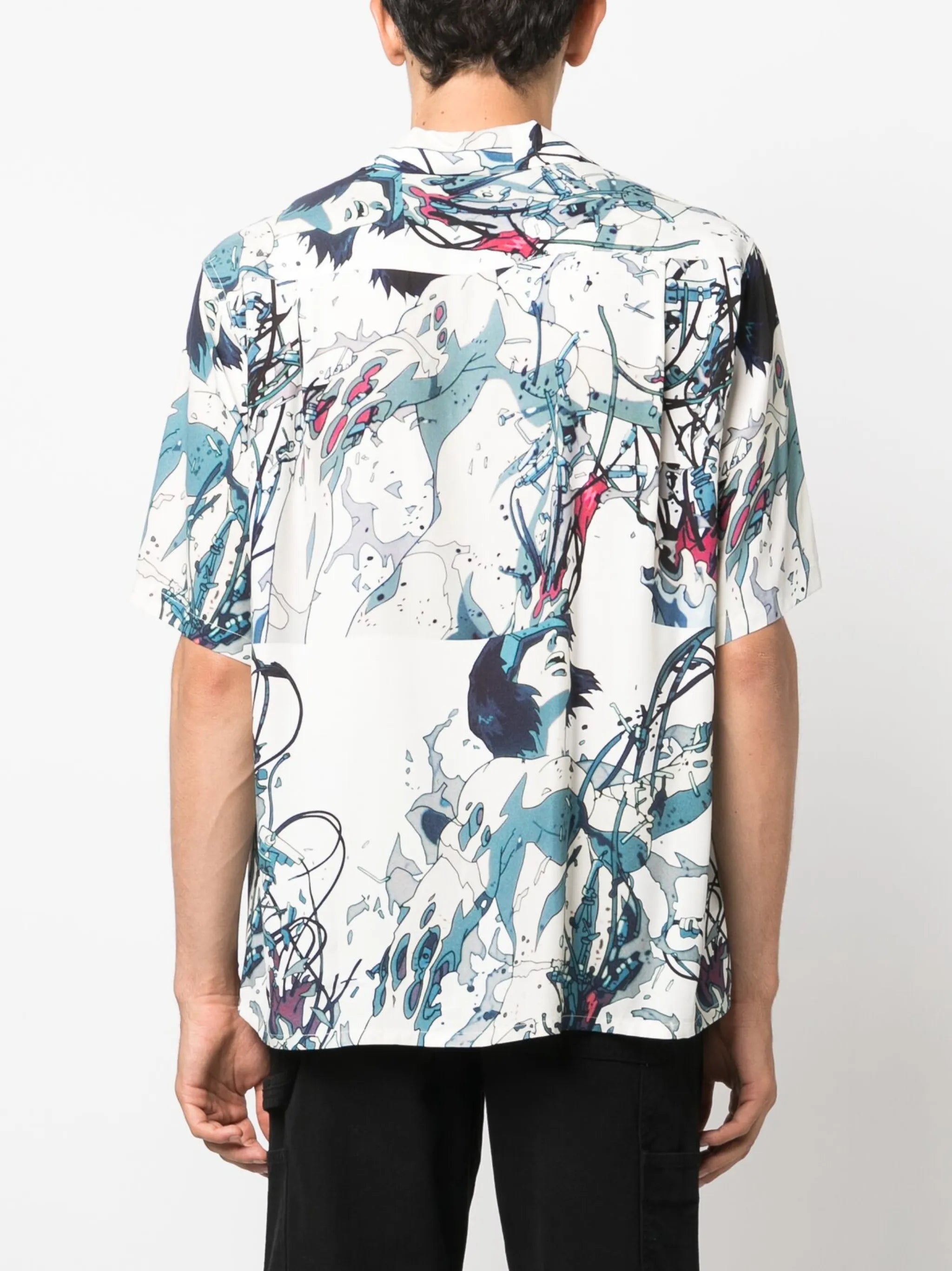x Ghost In The Shell graphic-print shirt