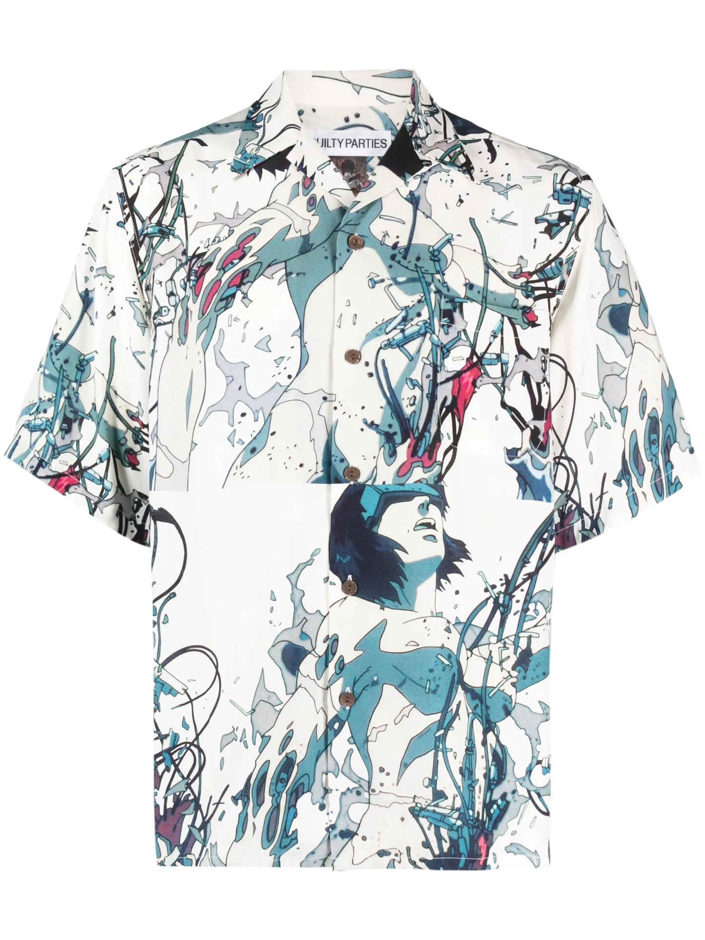 x Ghost In The Shell graphic-print shirt