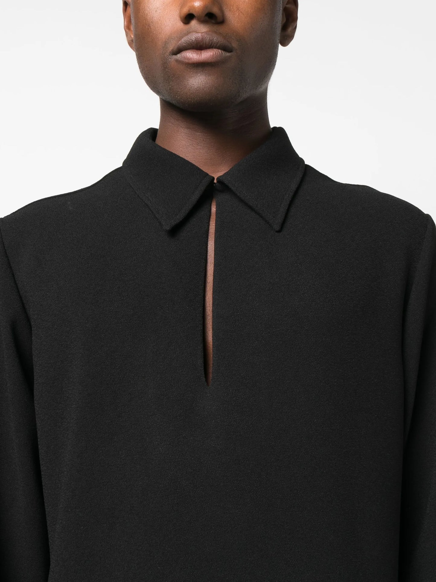 Marlon keyhole neck shirt