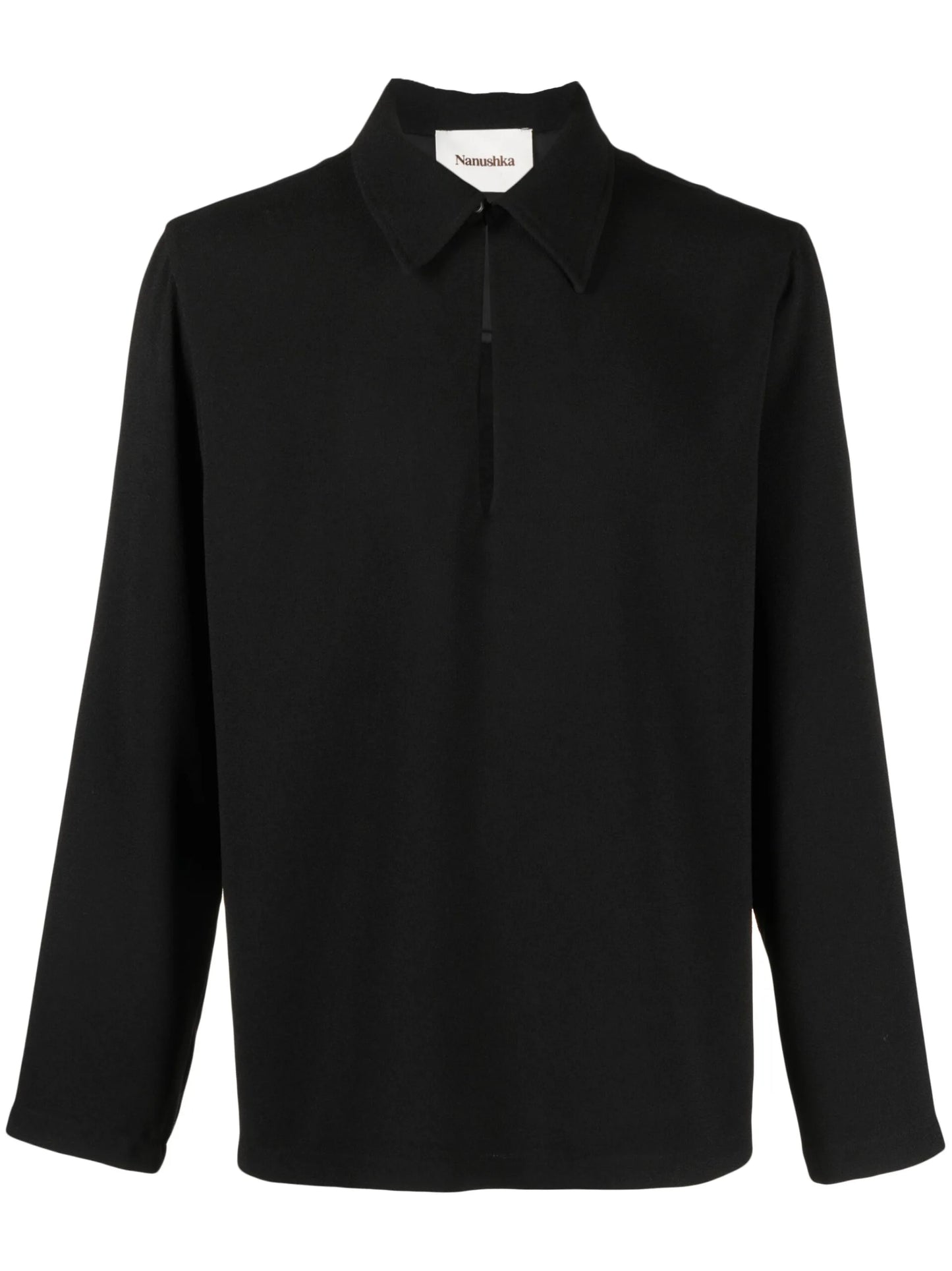 Marlon keyhole neck shirt