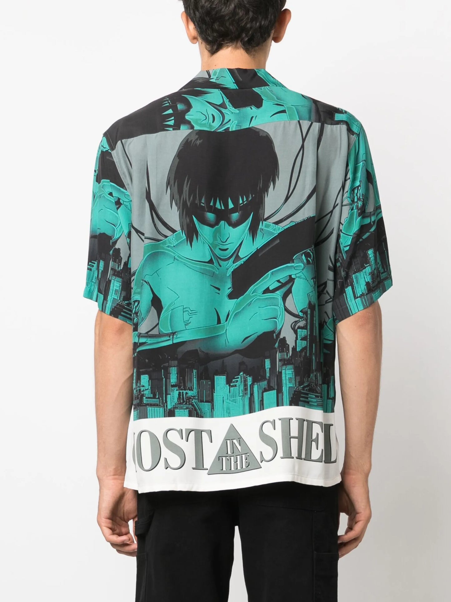 x Ghost In The Shell graphic-print shirt