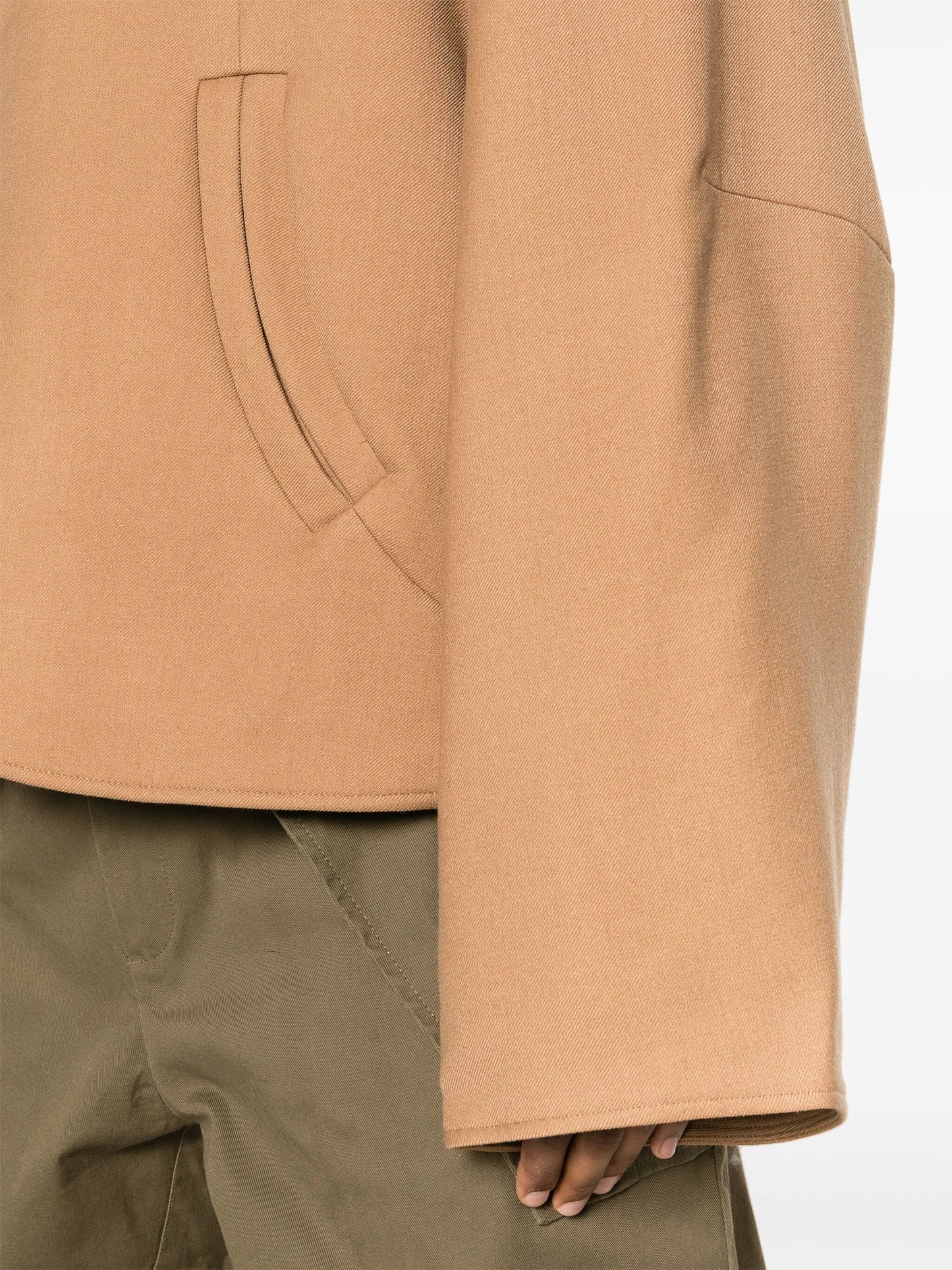 Galen ribbed-trim jacket