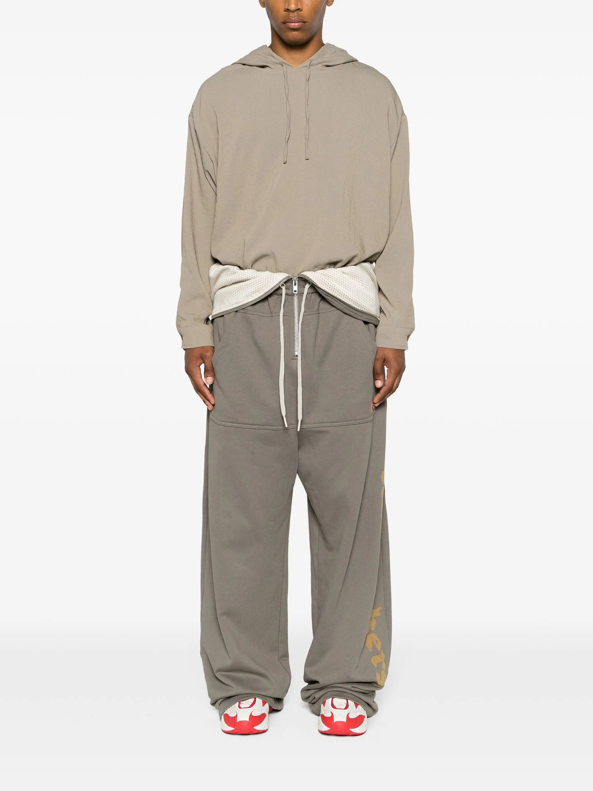 Jackson logo-print track pants