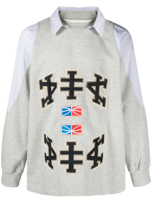 Angeles appliqué sweatshirt