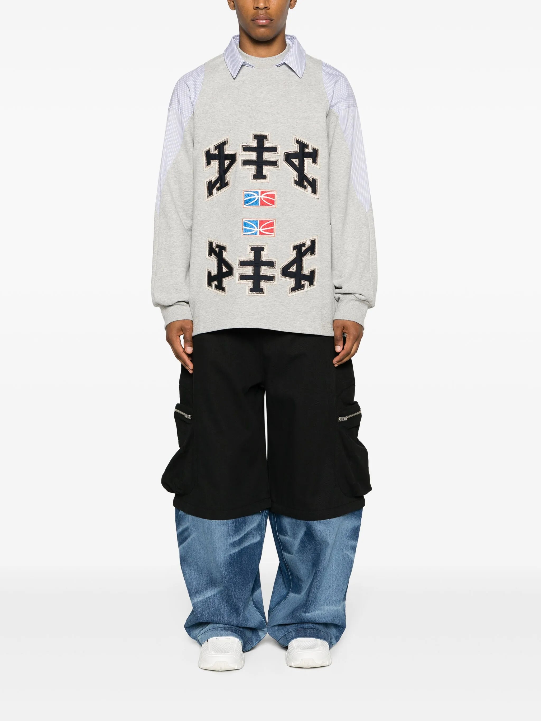 Angeles appliqué sweatshirt