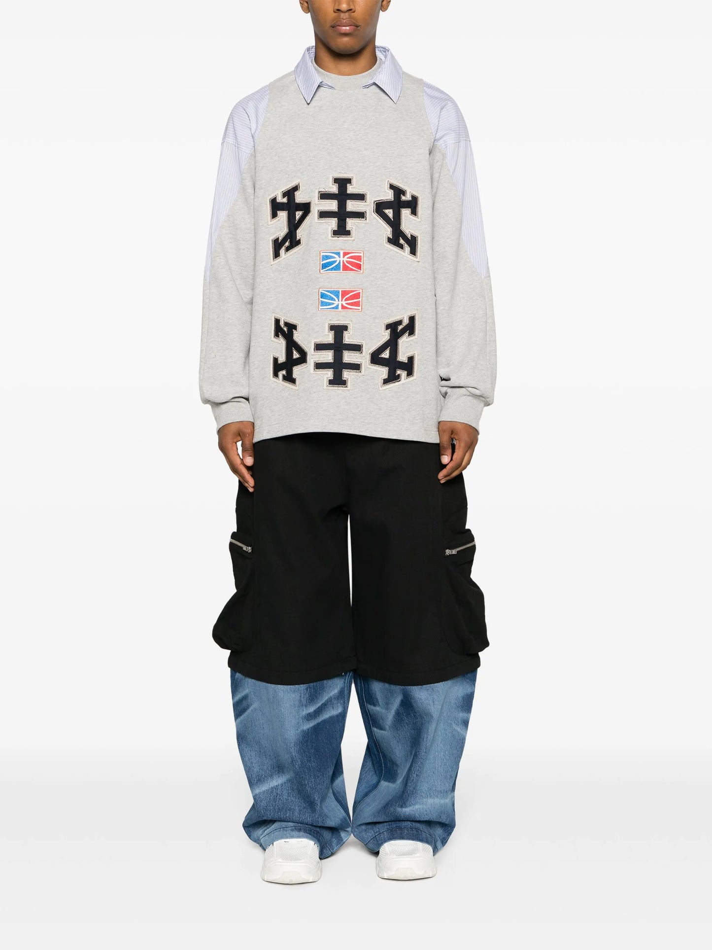 Angeles appliqué sweatshirt