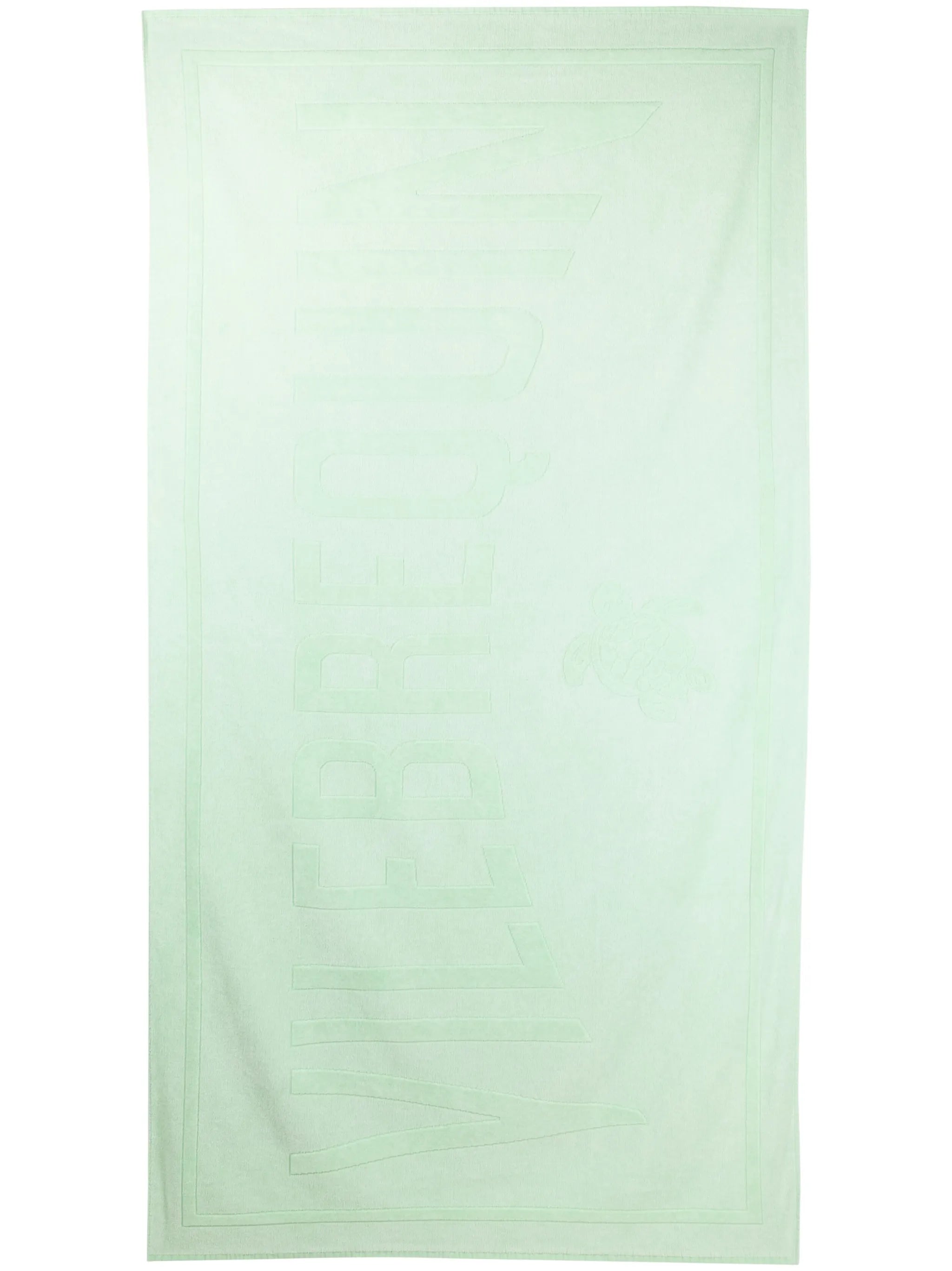 logo-embellished cotton towel