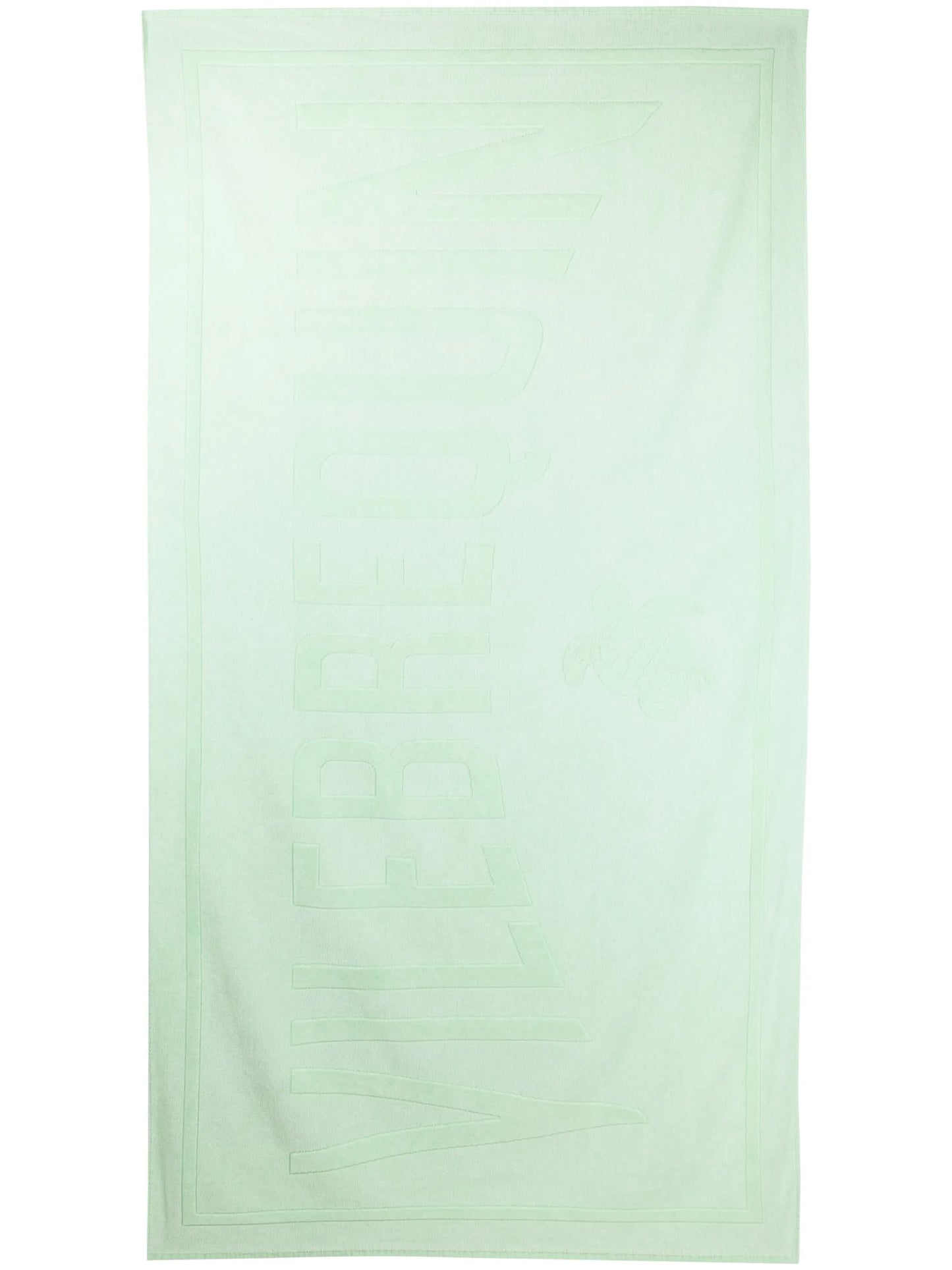 logo-embellished cotton towel