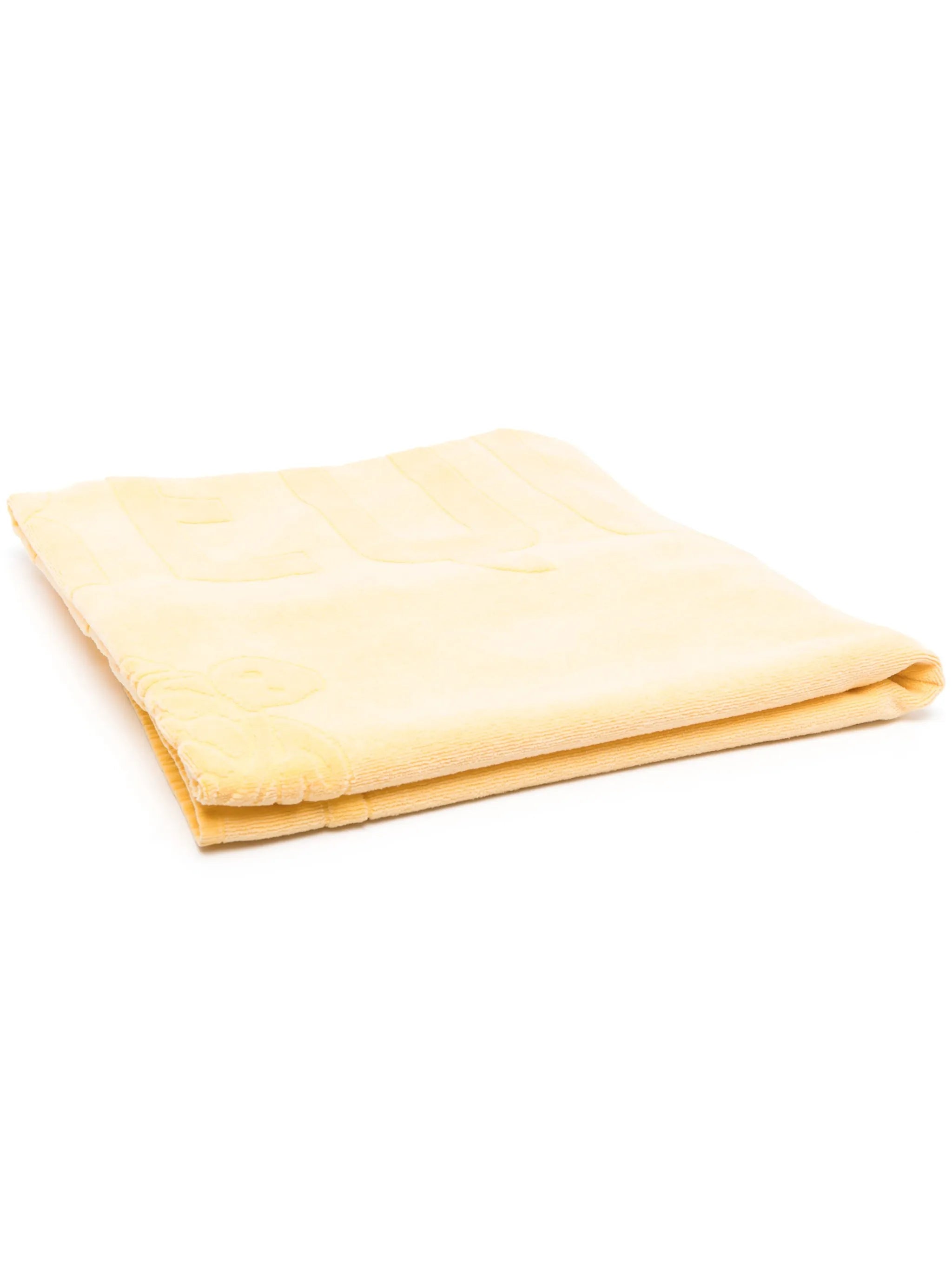 jacquard-logo beach towel