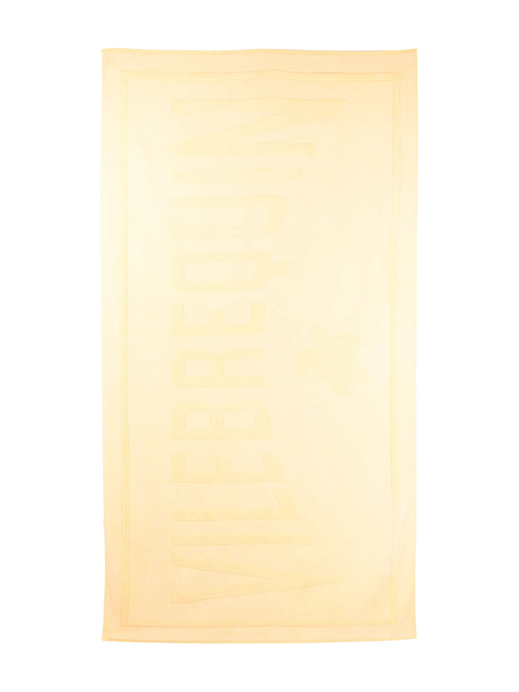 jacquard-logo beach towel