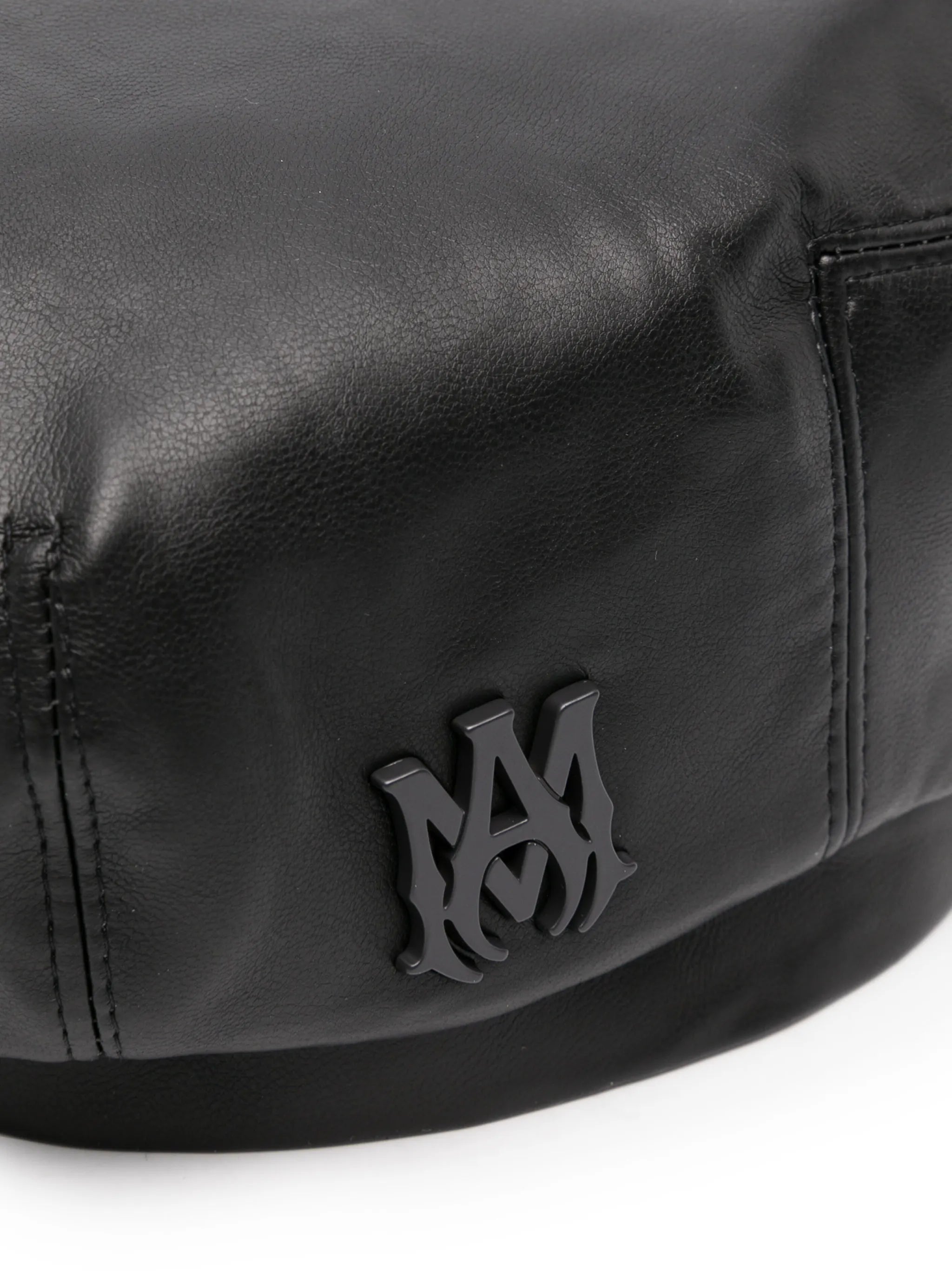 leather driver hat