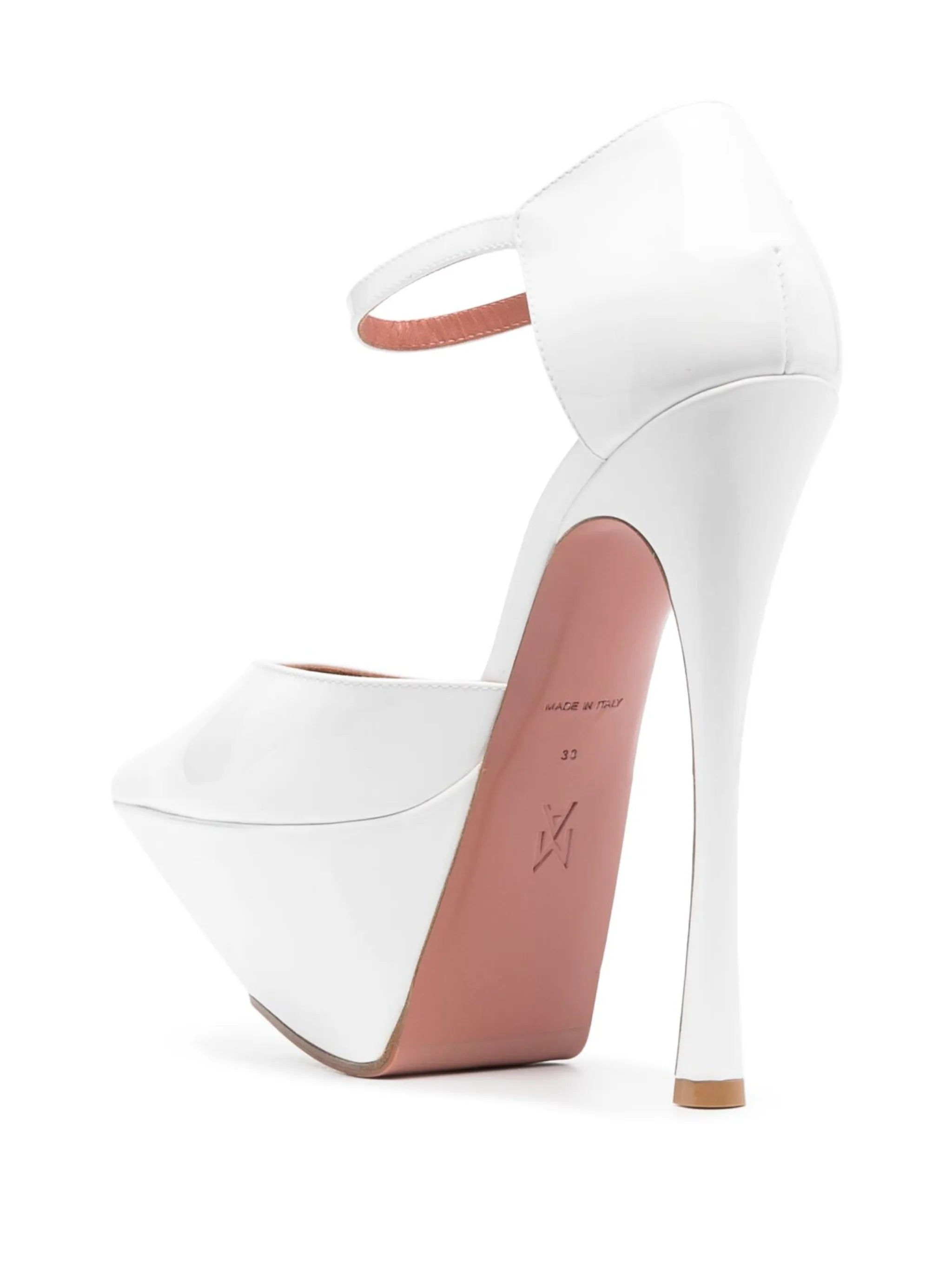 Angelica Plateau 150mm leather platform pumps