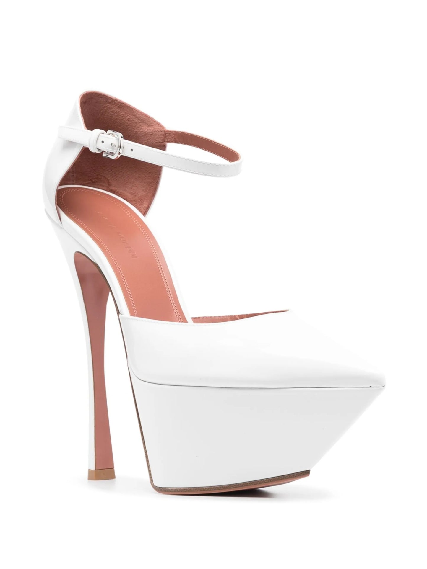 Angelica Plateau 150mm leather platform pumps