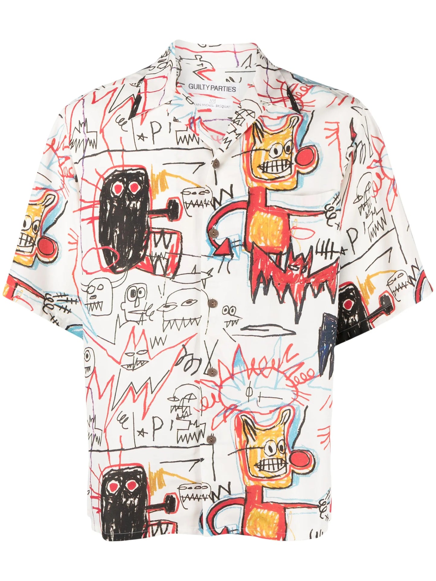 Jean-Michel Basquiat short-sleeved shirt
