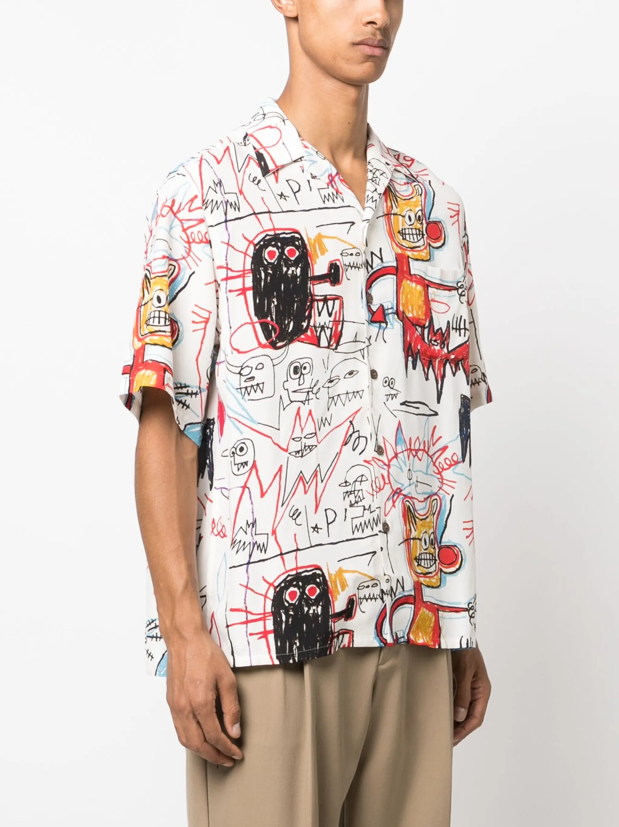 Jean-Michel Basquiat short-sleeved shirt