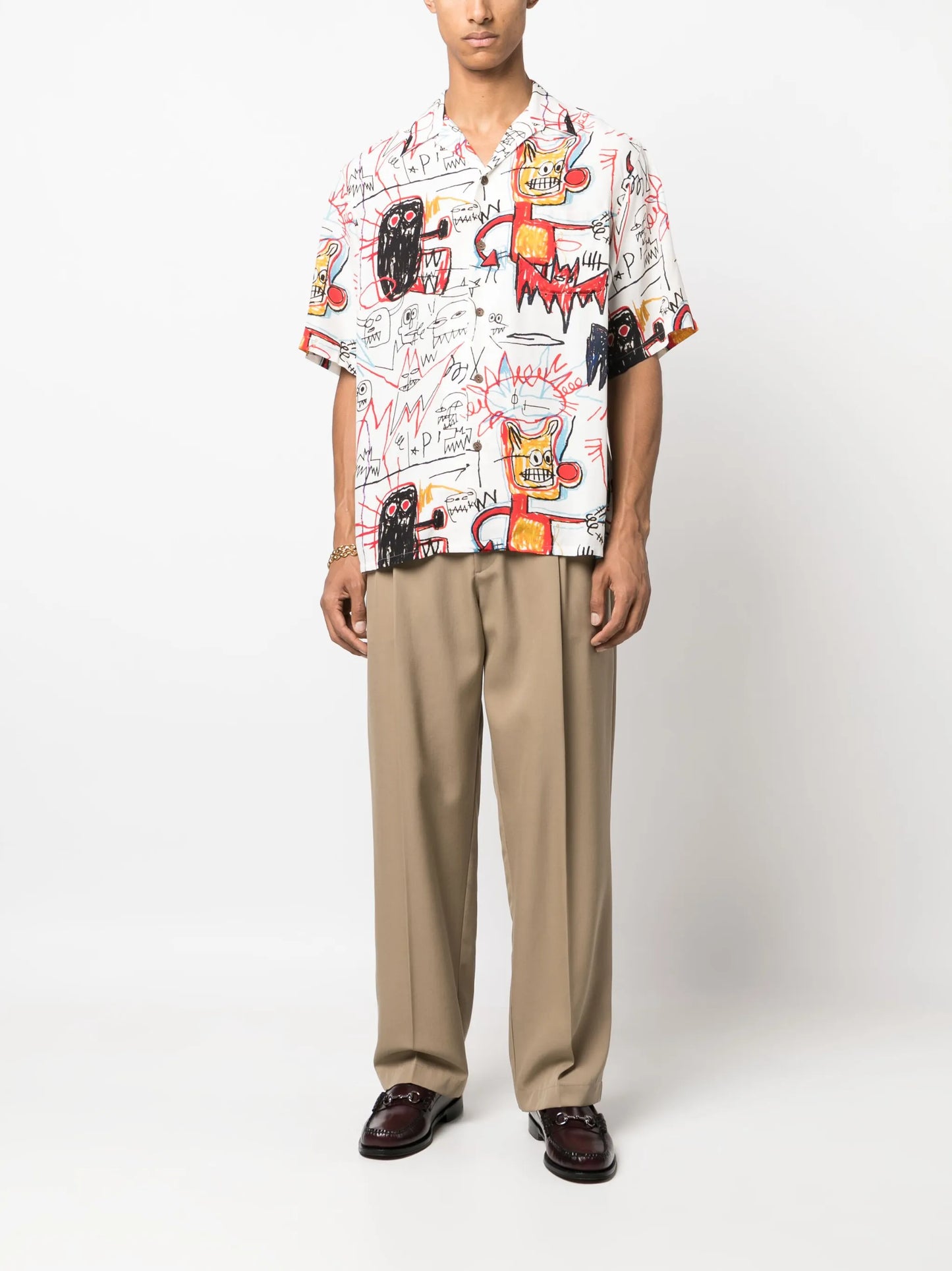Jean-Michel Basquiat short-sleeved shirt
