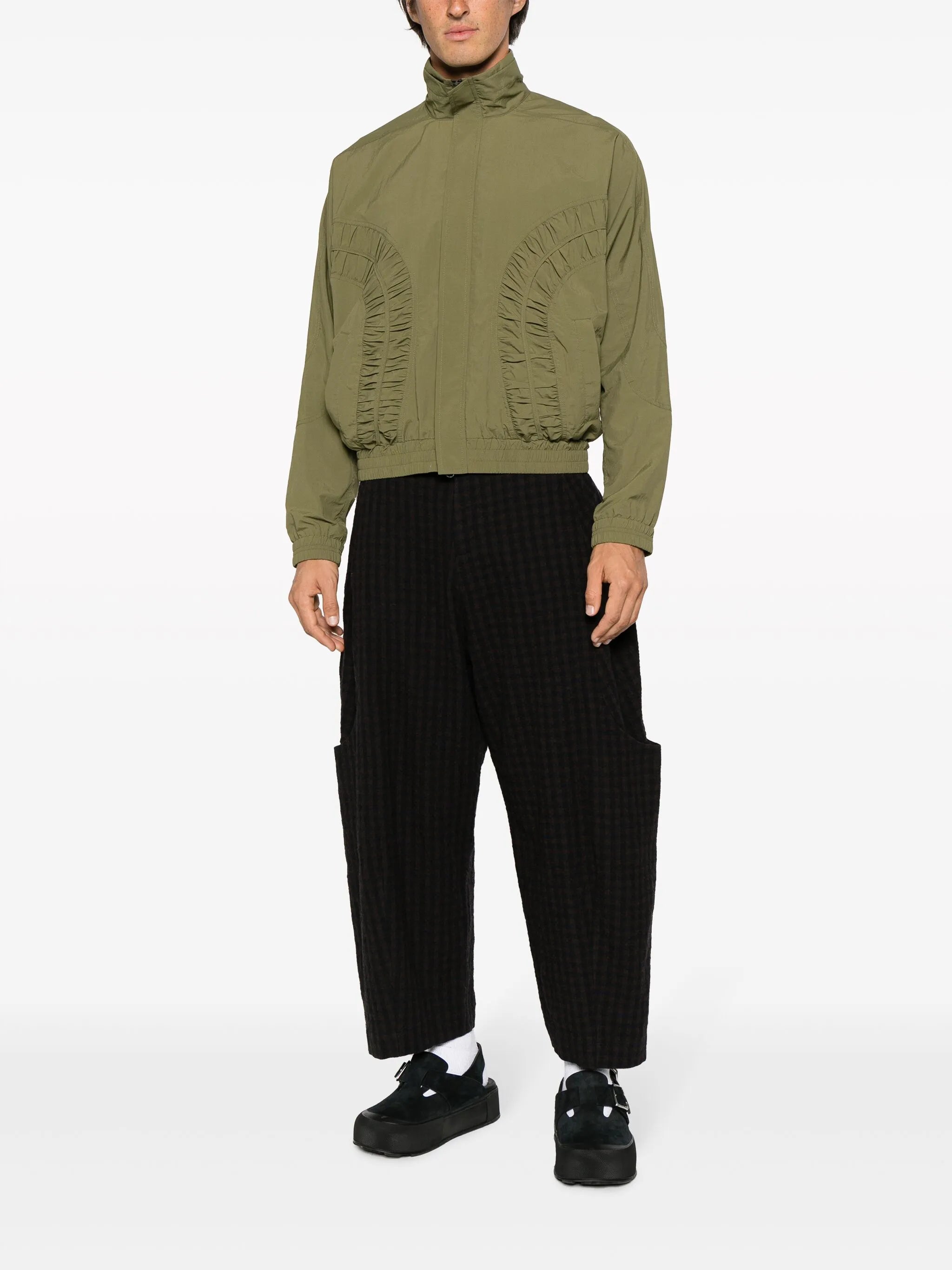 Fossil ruched track jacket