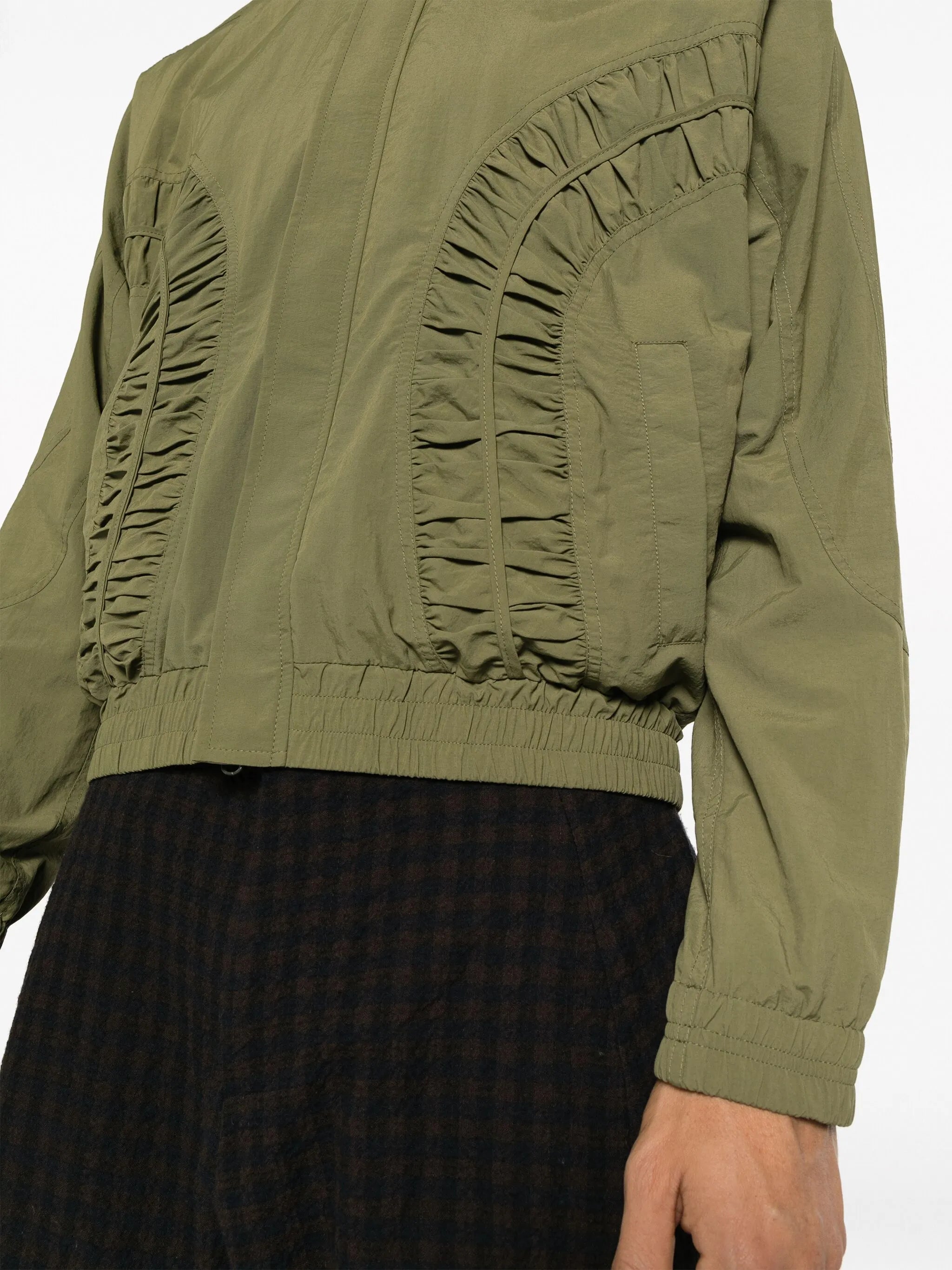 Fossil ruched track jacket