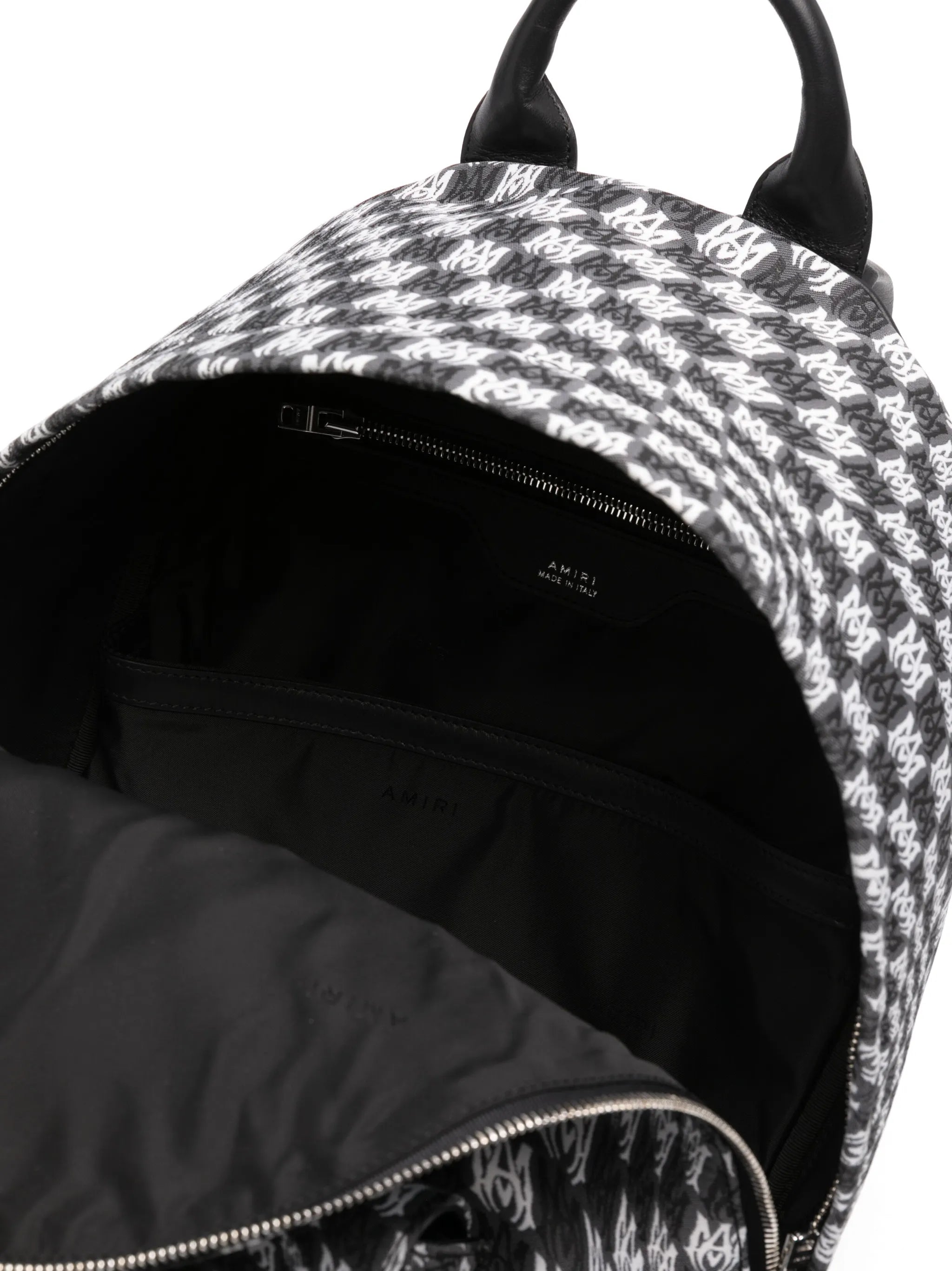 Wavy monogram backpack