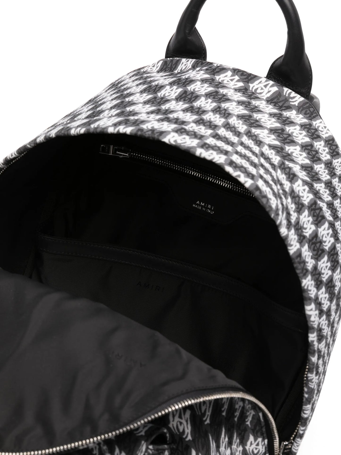 Wavy monogram backpack