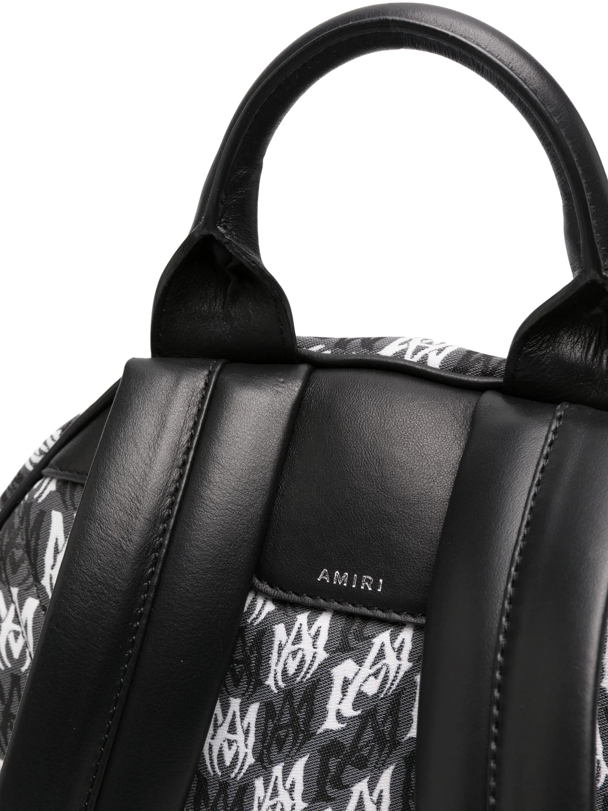 Wavy monogram backpack