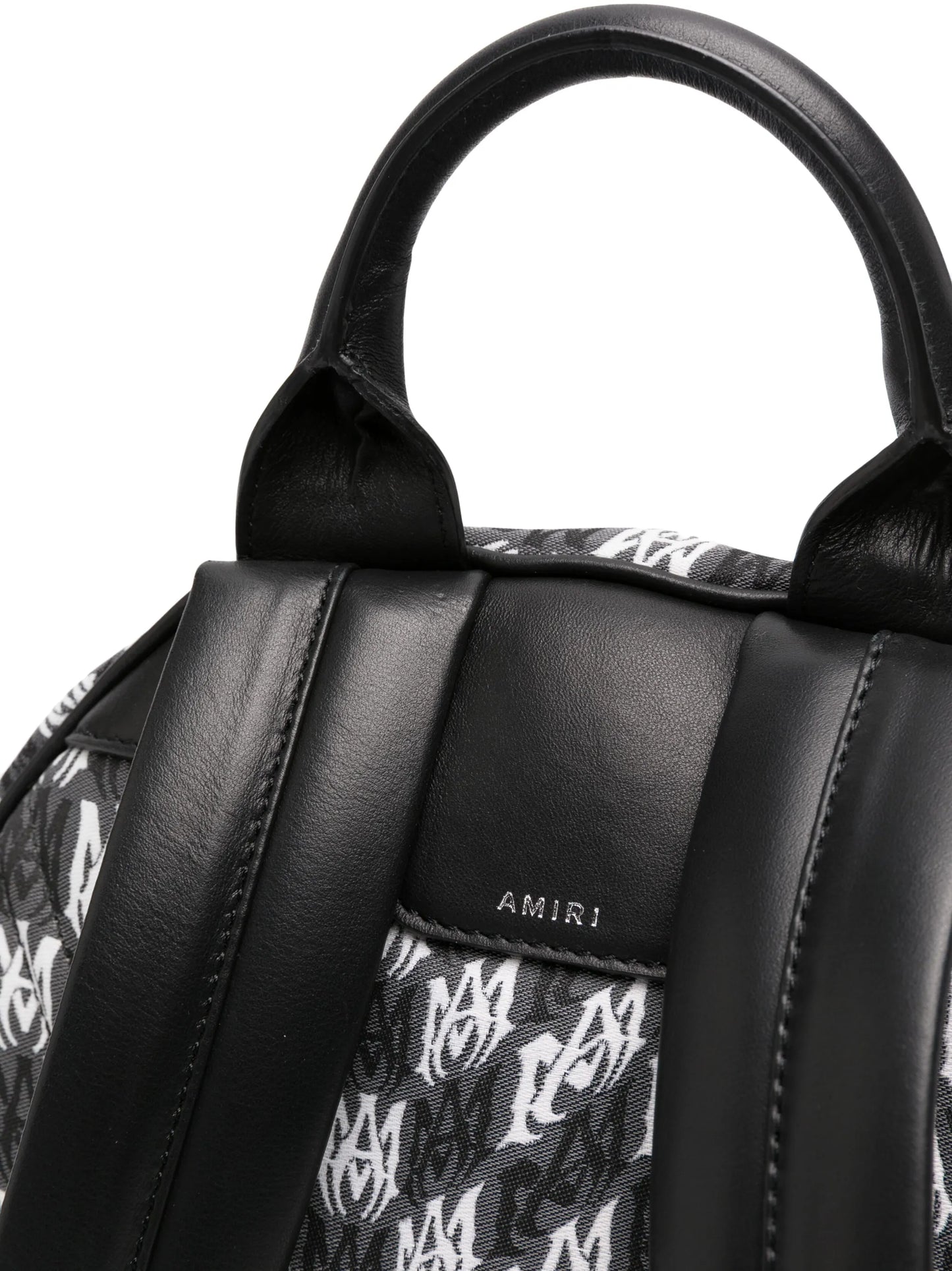 Wavy monogram backpack
