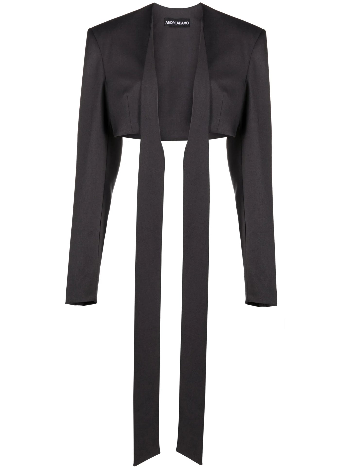 asymmetric cropped jacket