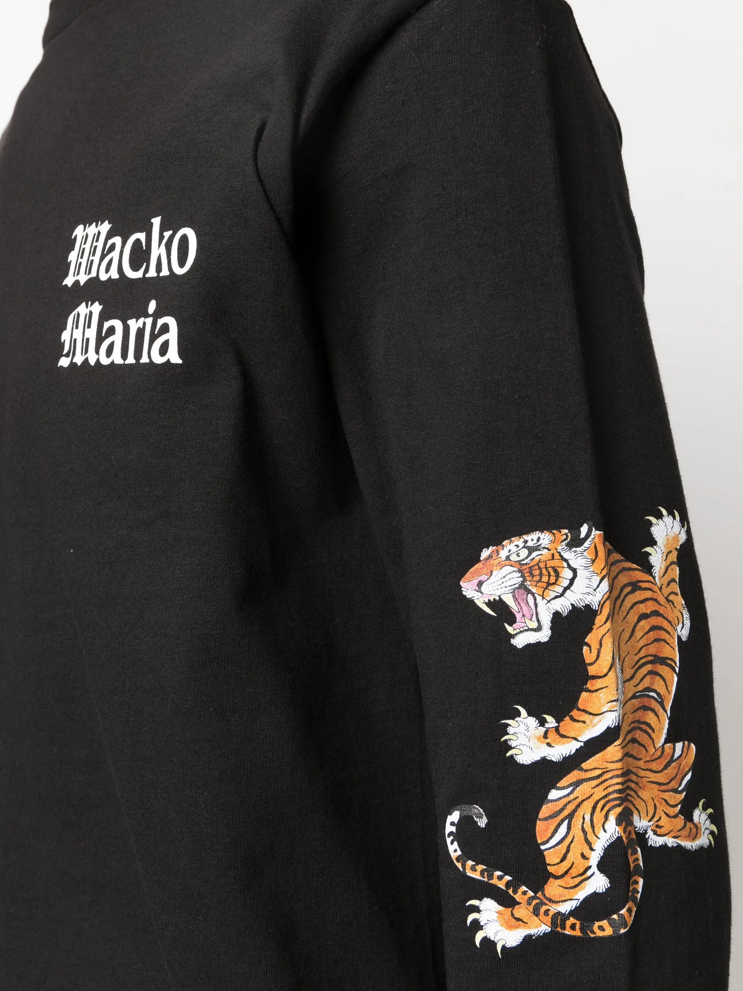 logo-print long-sleeved T-shirt