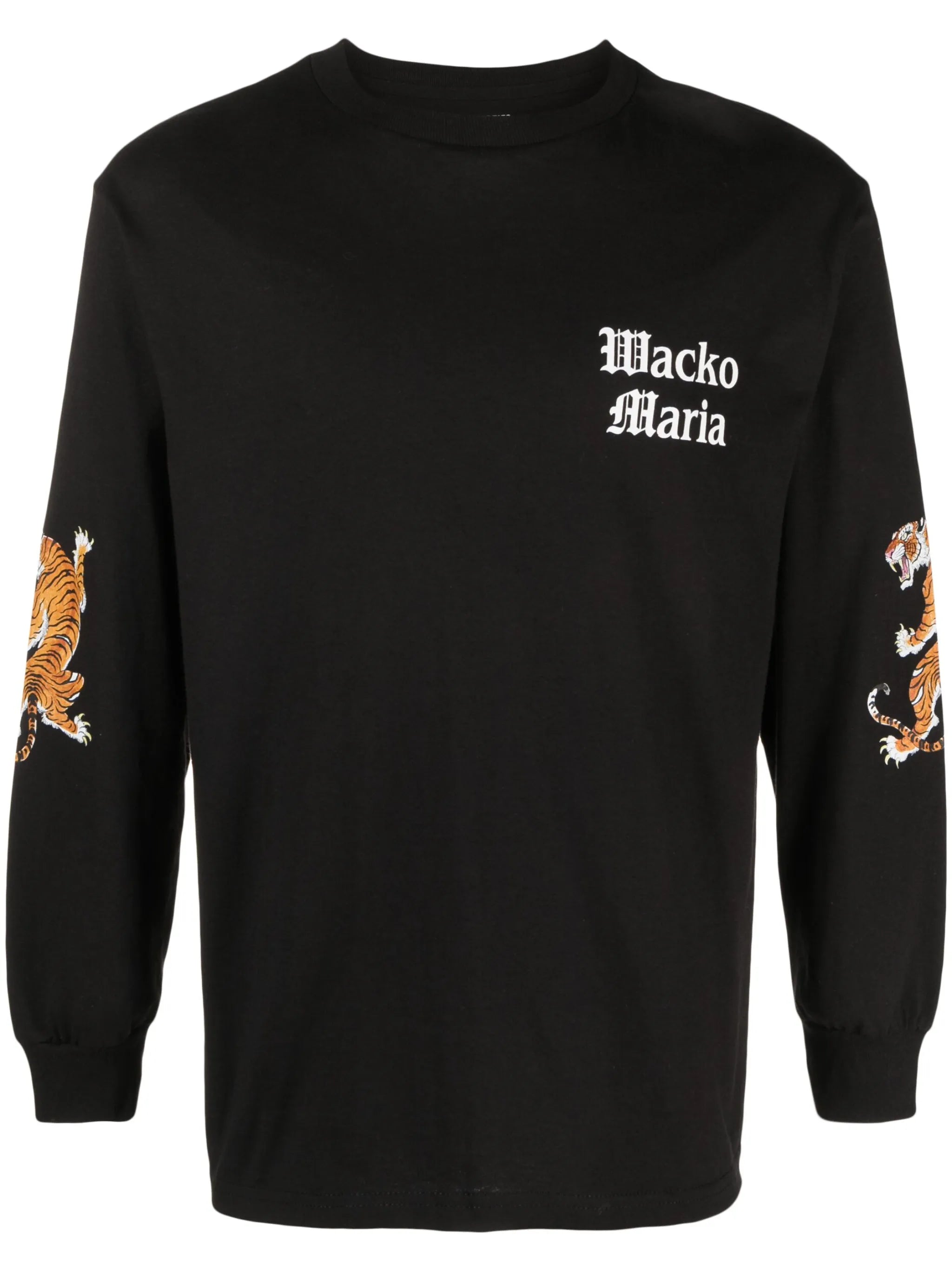 logo-print long-sleeved T-shirt