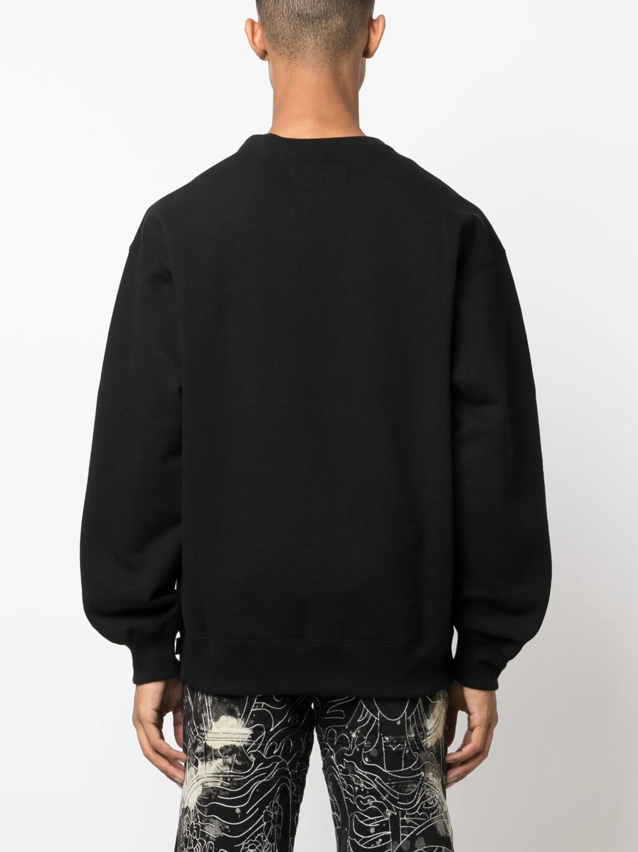 Tupac-print cotton sweatshirt