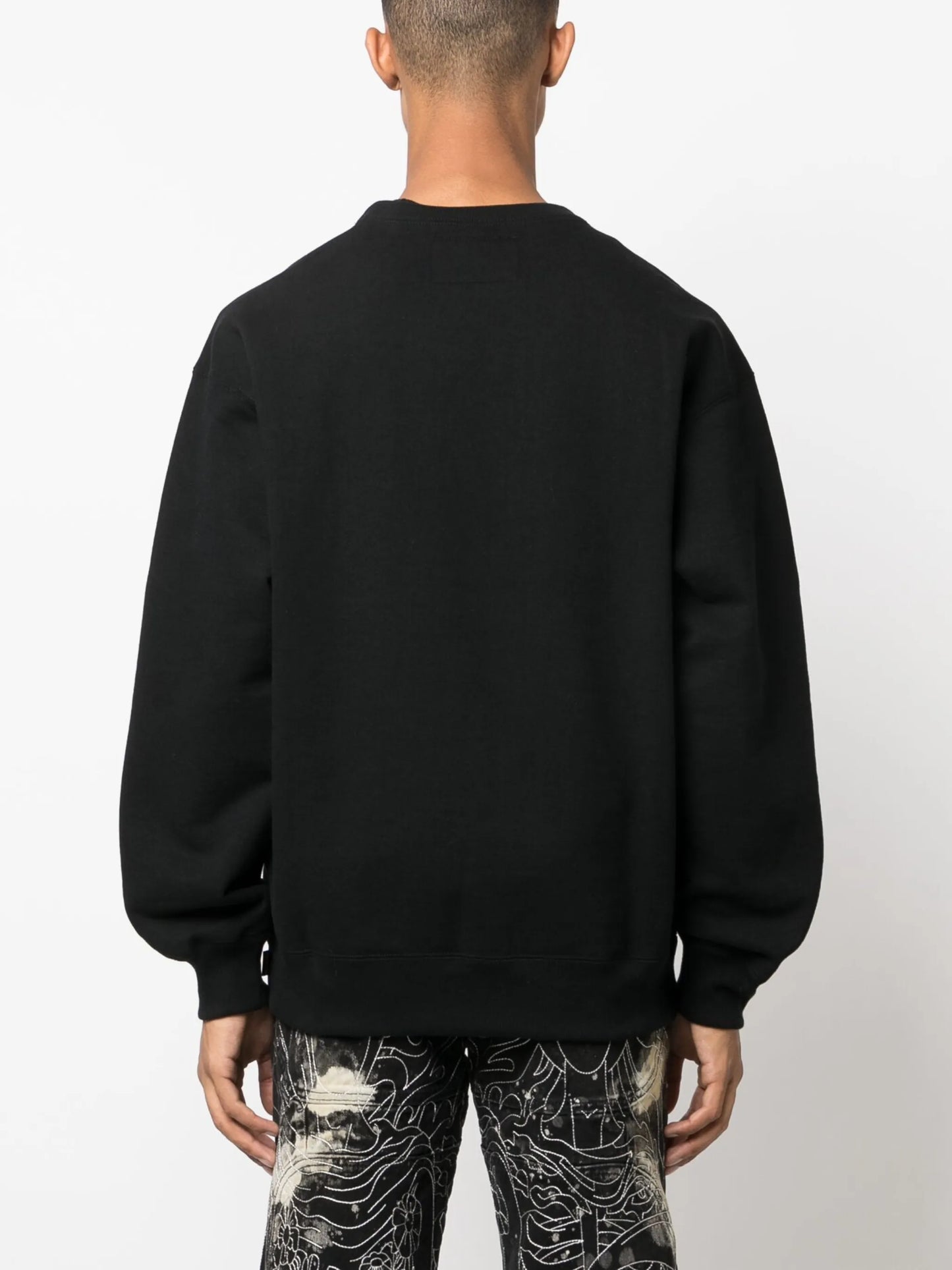 Tupac-print cotton sweatshirt