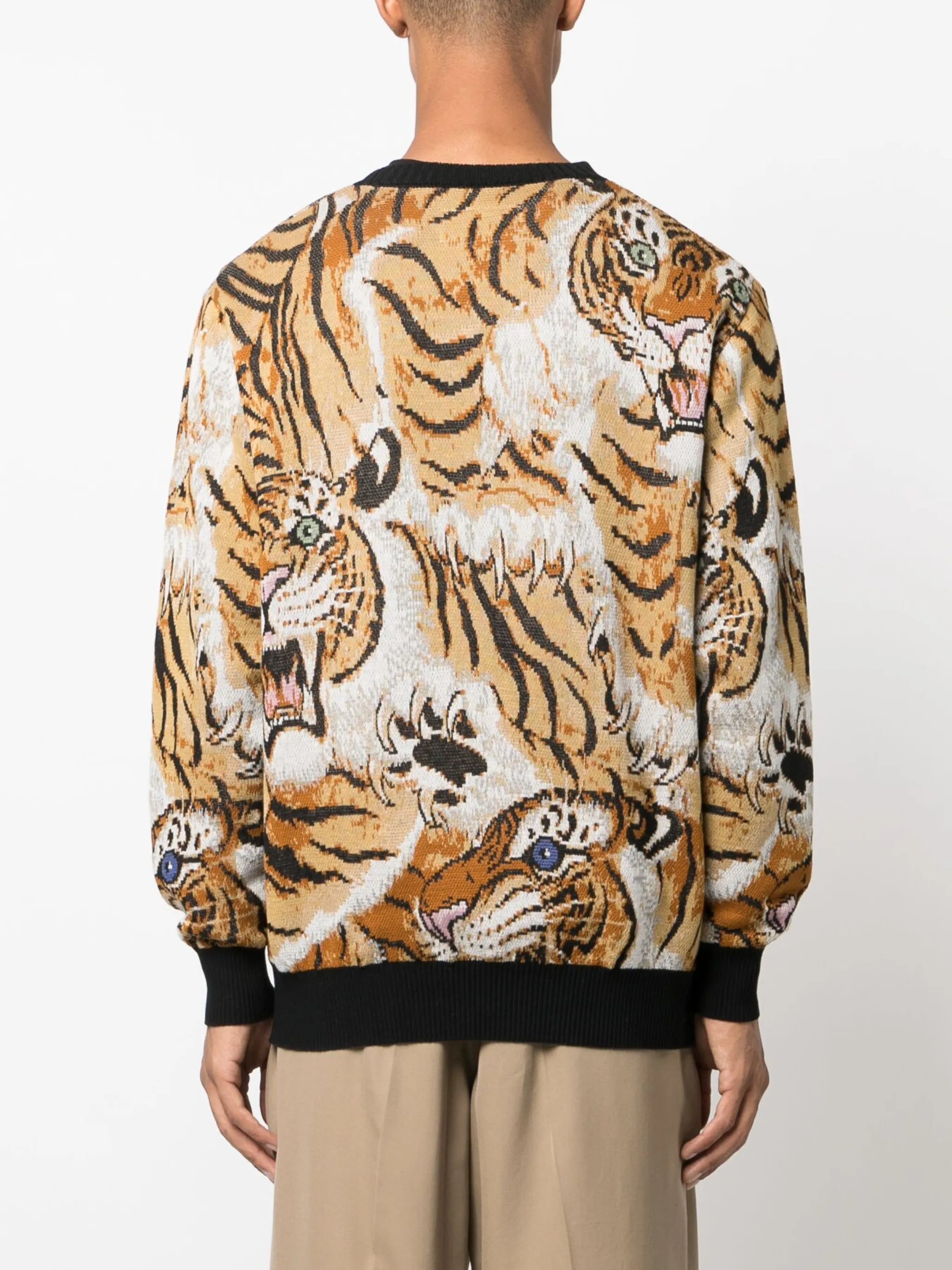 Tim Lehi patterned-jacquard jumper