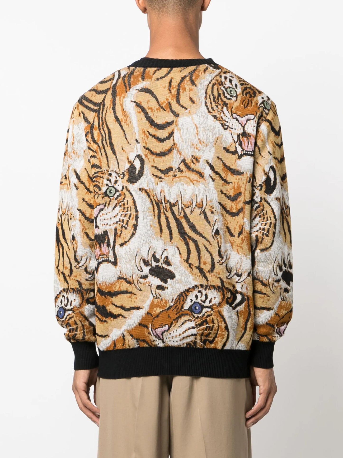 Tim Lehi patterned-jacquard jumper