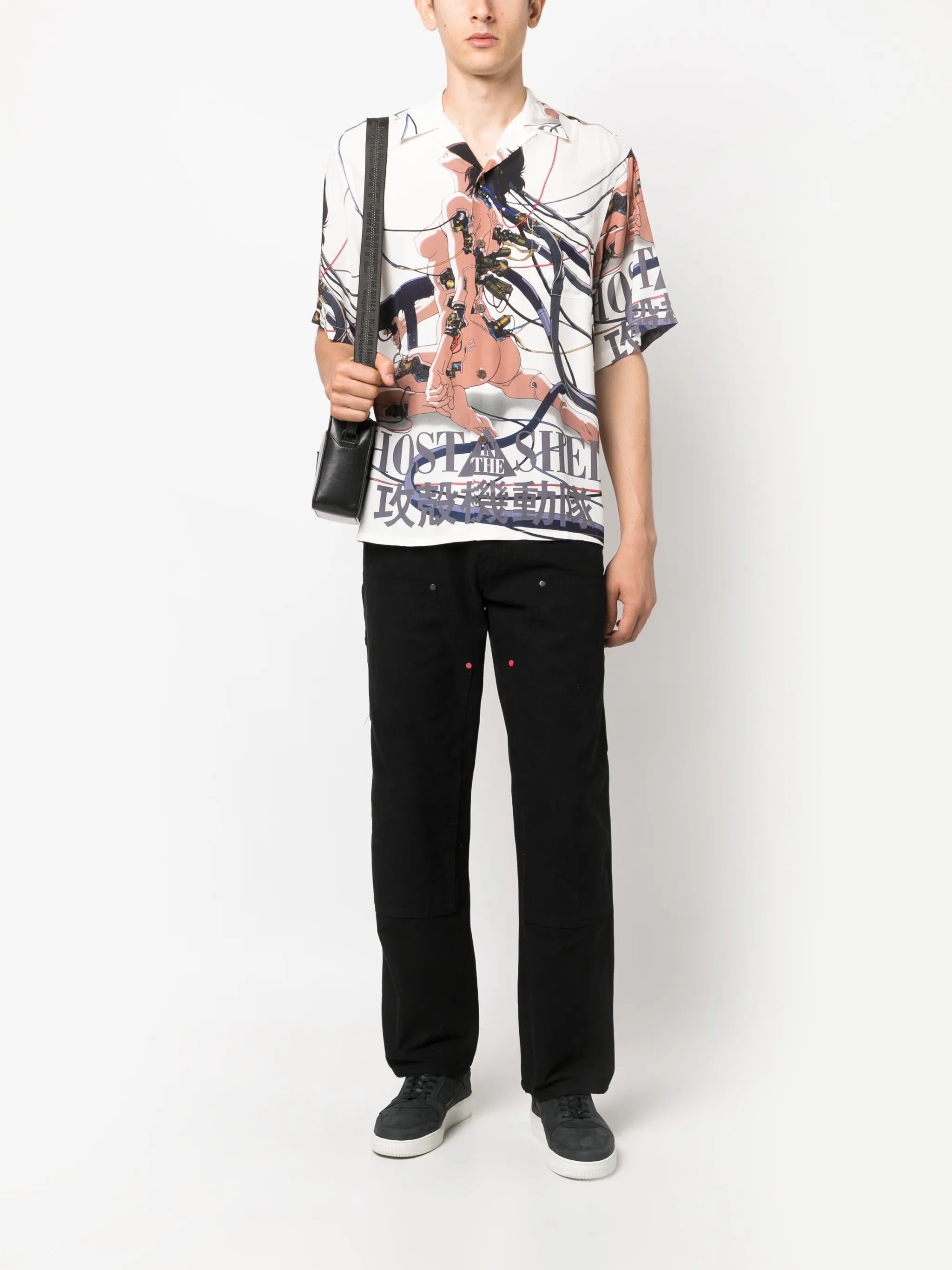 x Ghost In The Shell graphic-print shirt