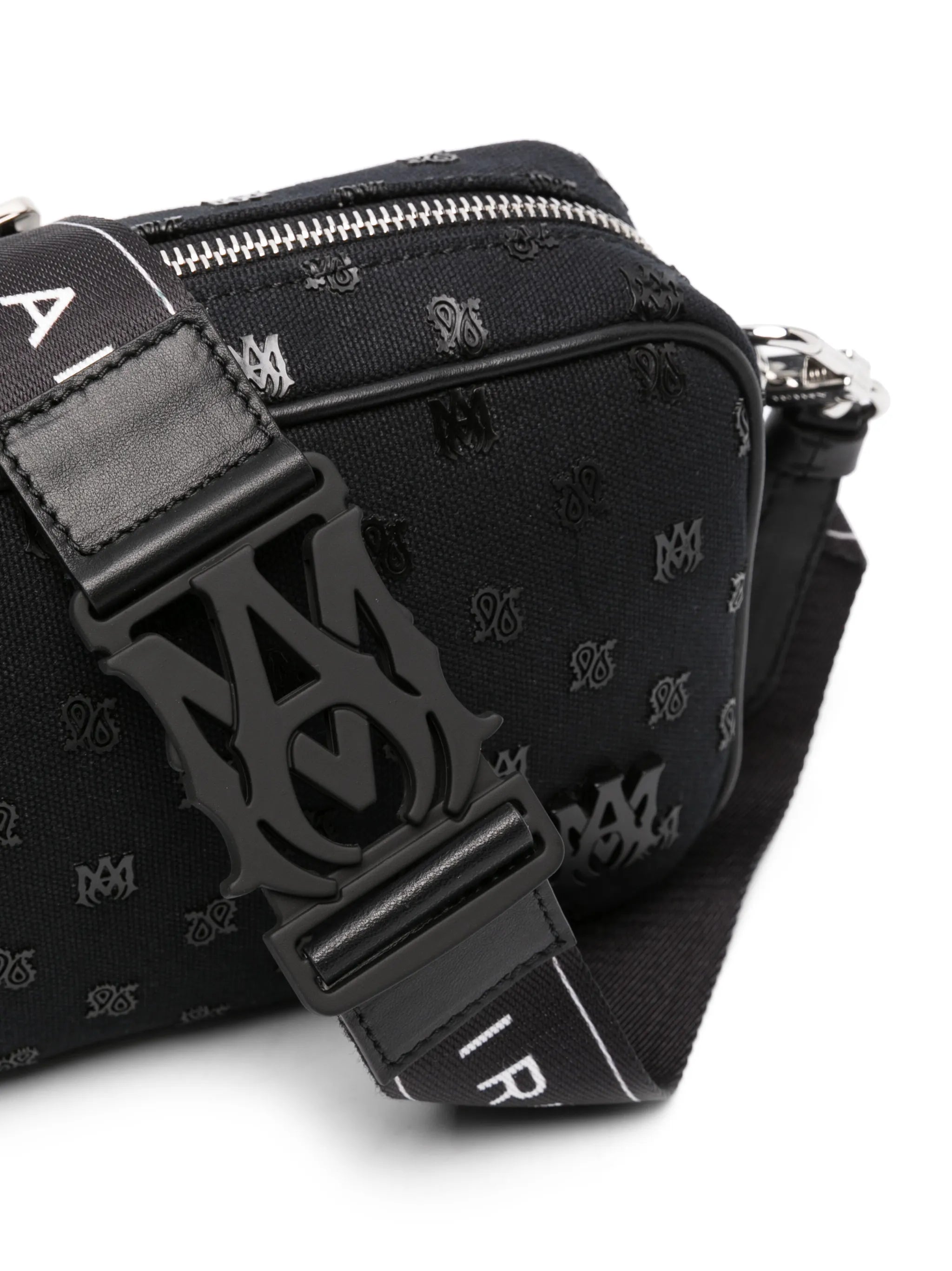 Paisley canvas messenger bag