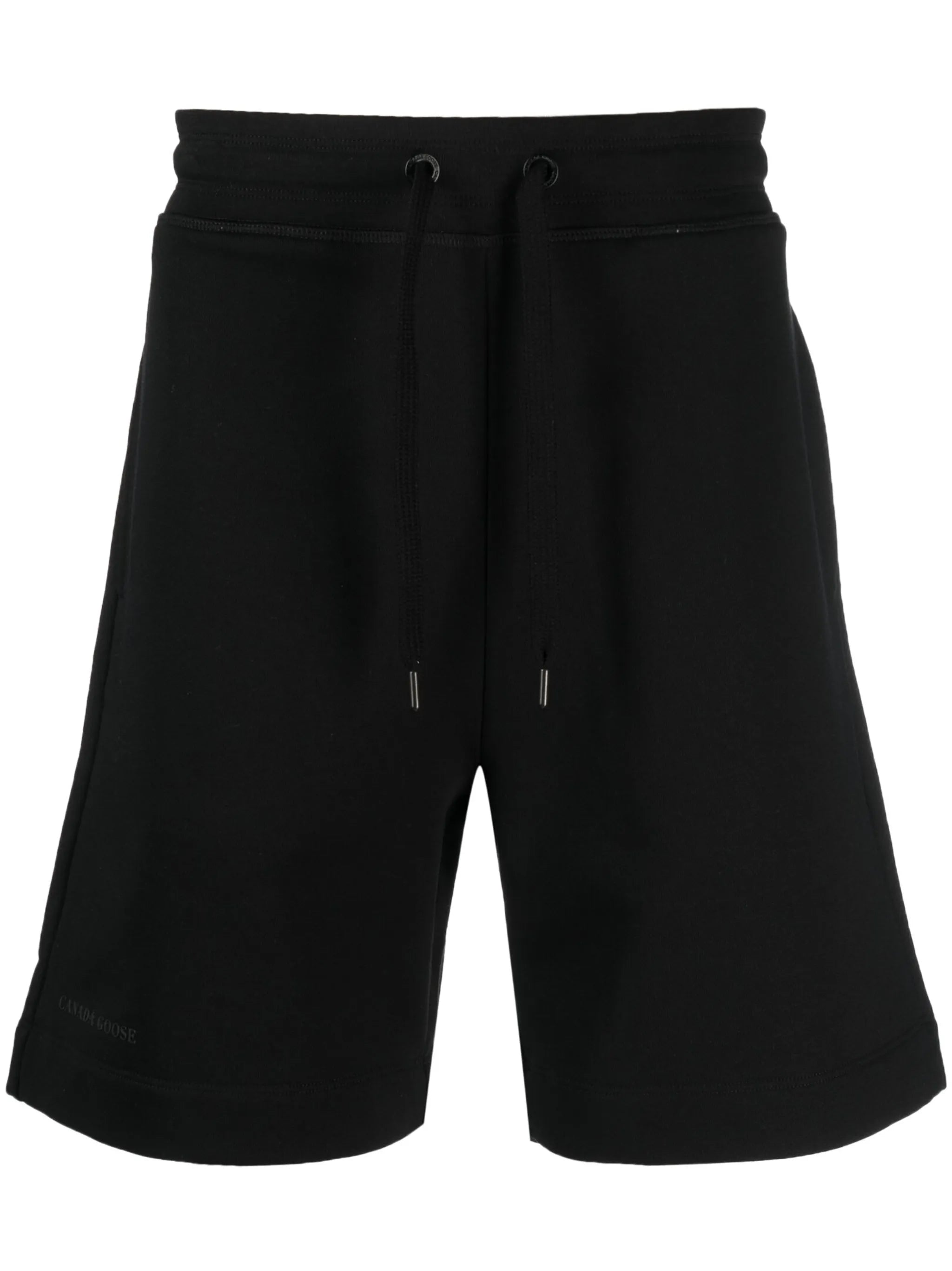 logo-print cotton track shorts