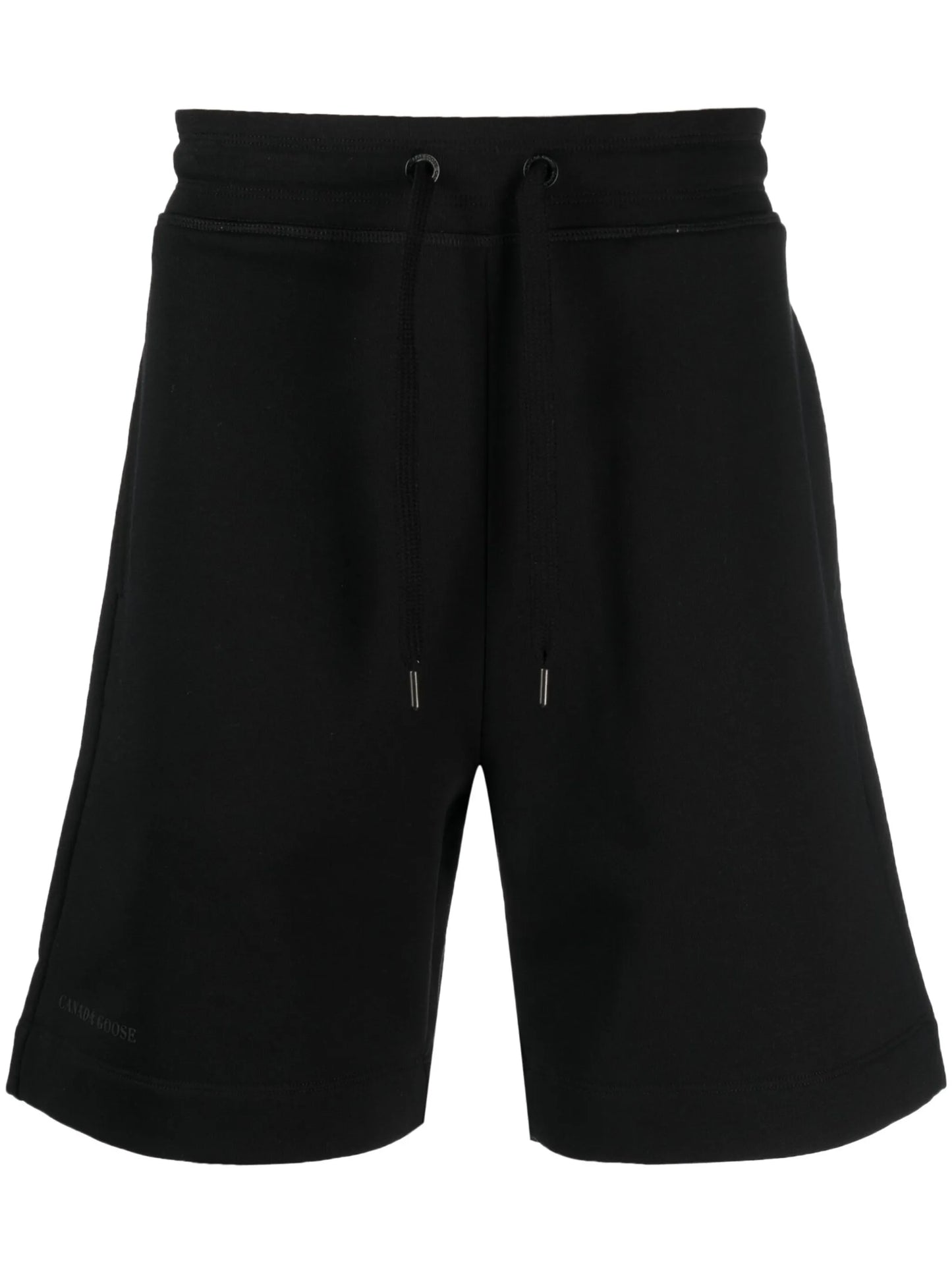 logo-print cotton track shorts