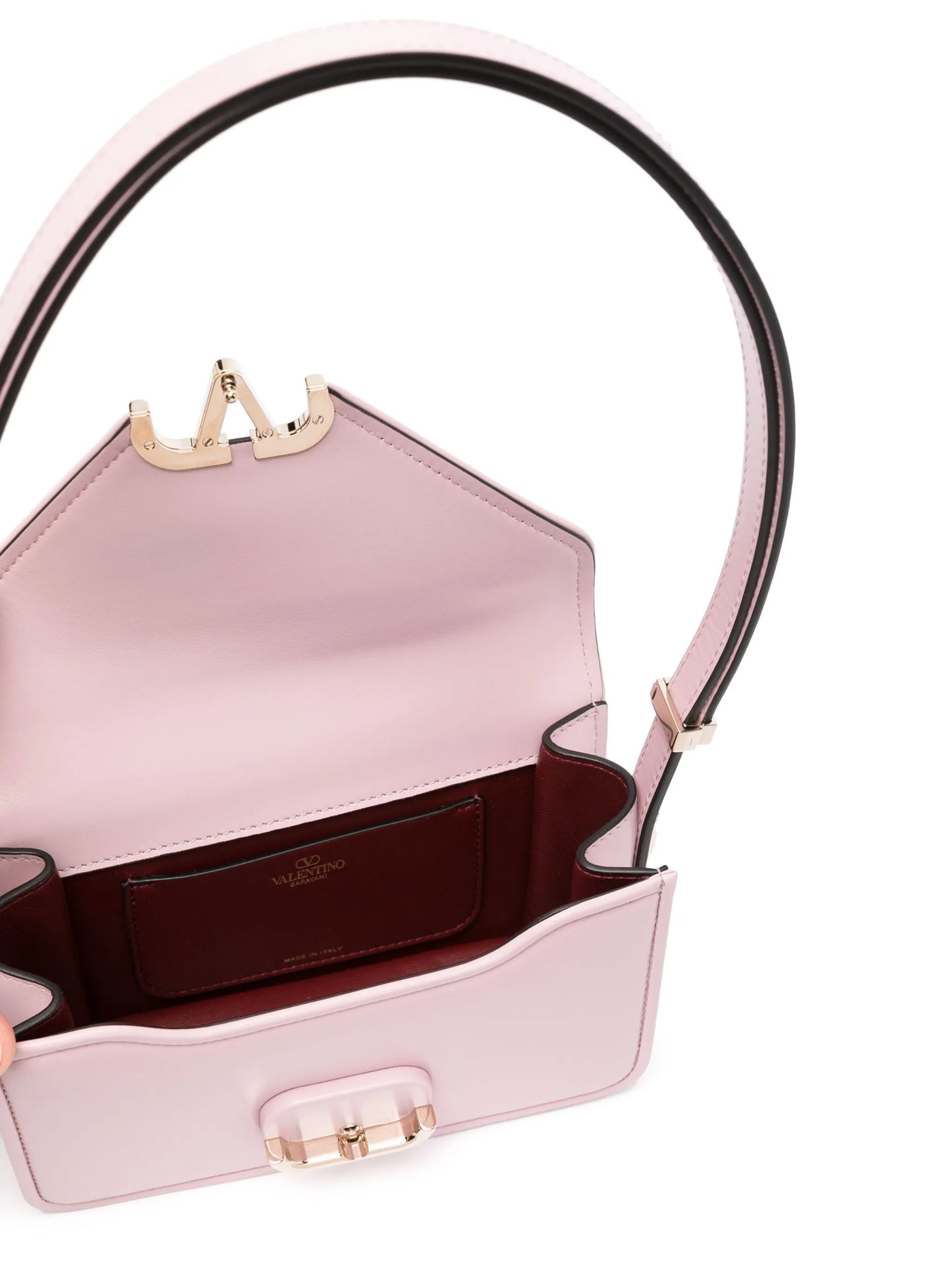 small Letter leather shoulder bag